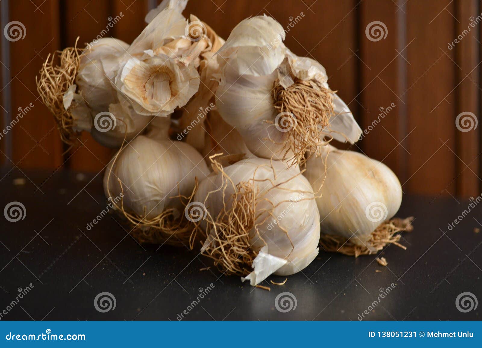 Garlic is a Useful Food Despite Its Bad Smell Stock Image Image of