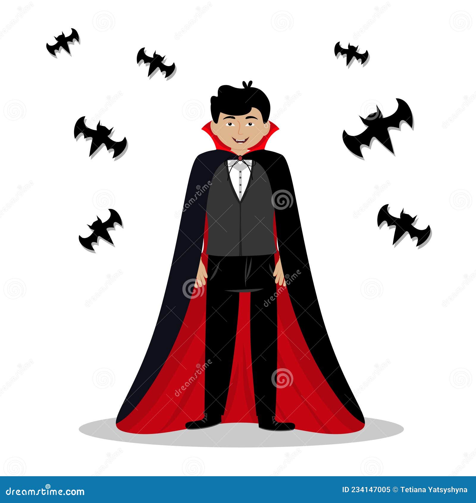 Dia das Criancas Fantasia Vampiro Dracula Presente Menino