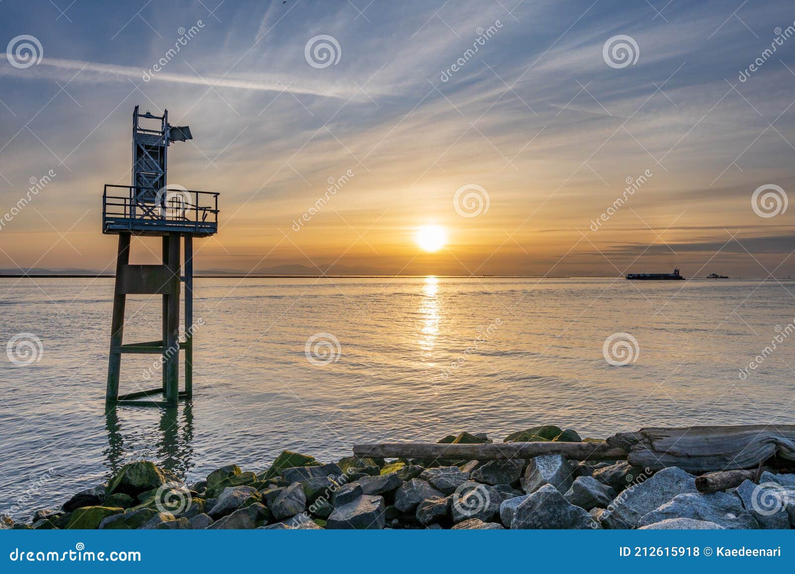 Garry Point Park. Richmond, BC, Canada. Stock Photo - Image of scenery ...