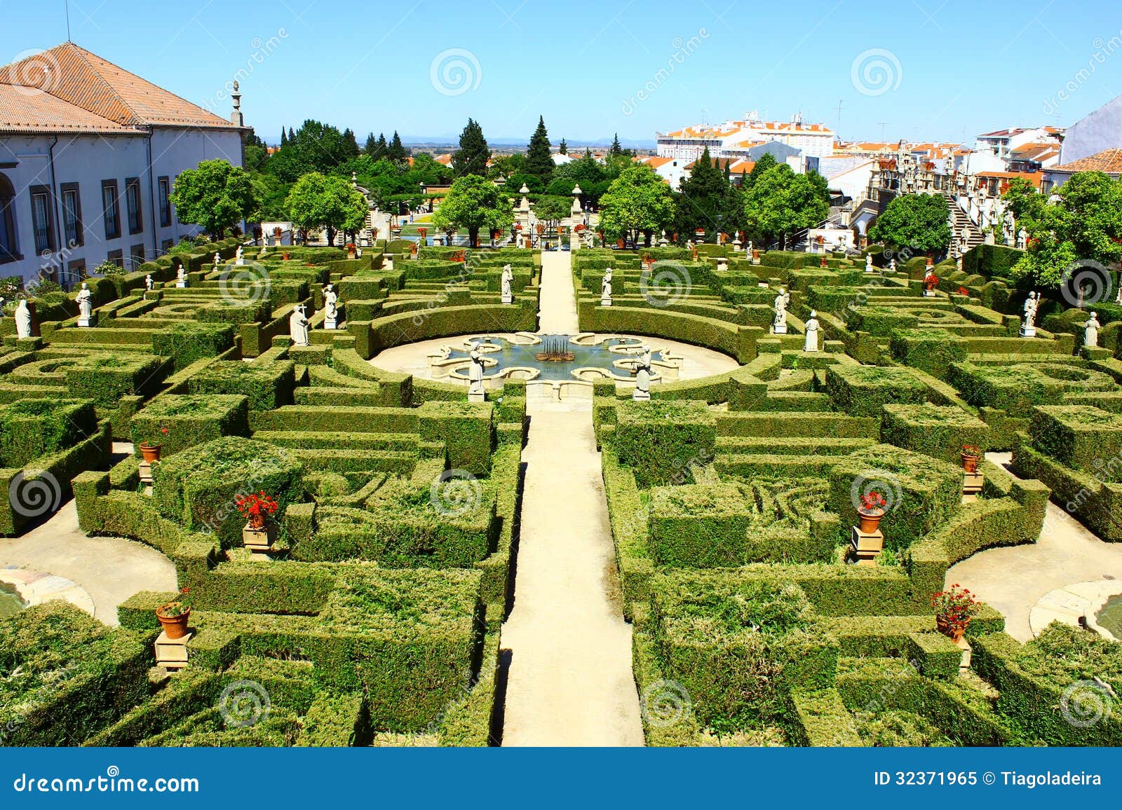 Garten, Castelo Branco, Portugal Stockbild Bild von fallen, london