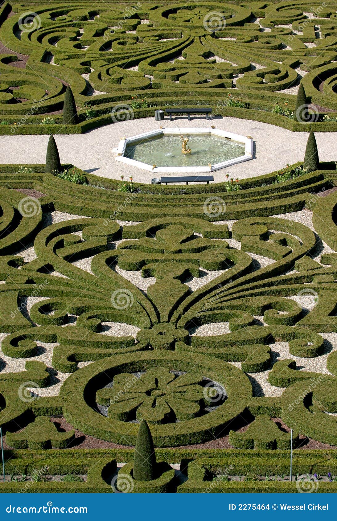 Garten �des tKloPalastes stockfoto. Bild von holländisch