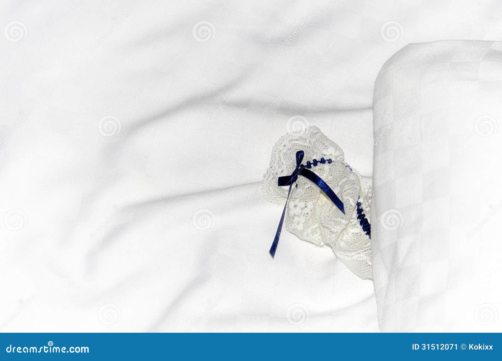 Garter on sheet stock image. Image of undies, shiny, matrimonial 31512071