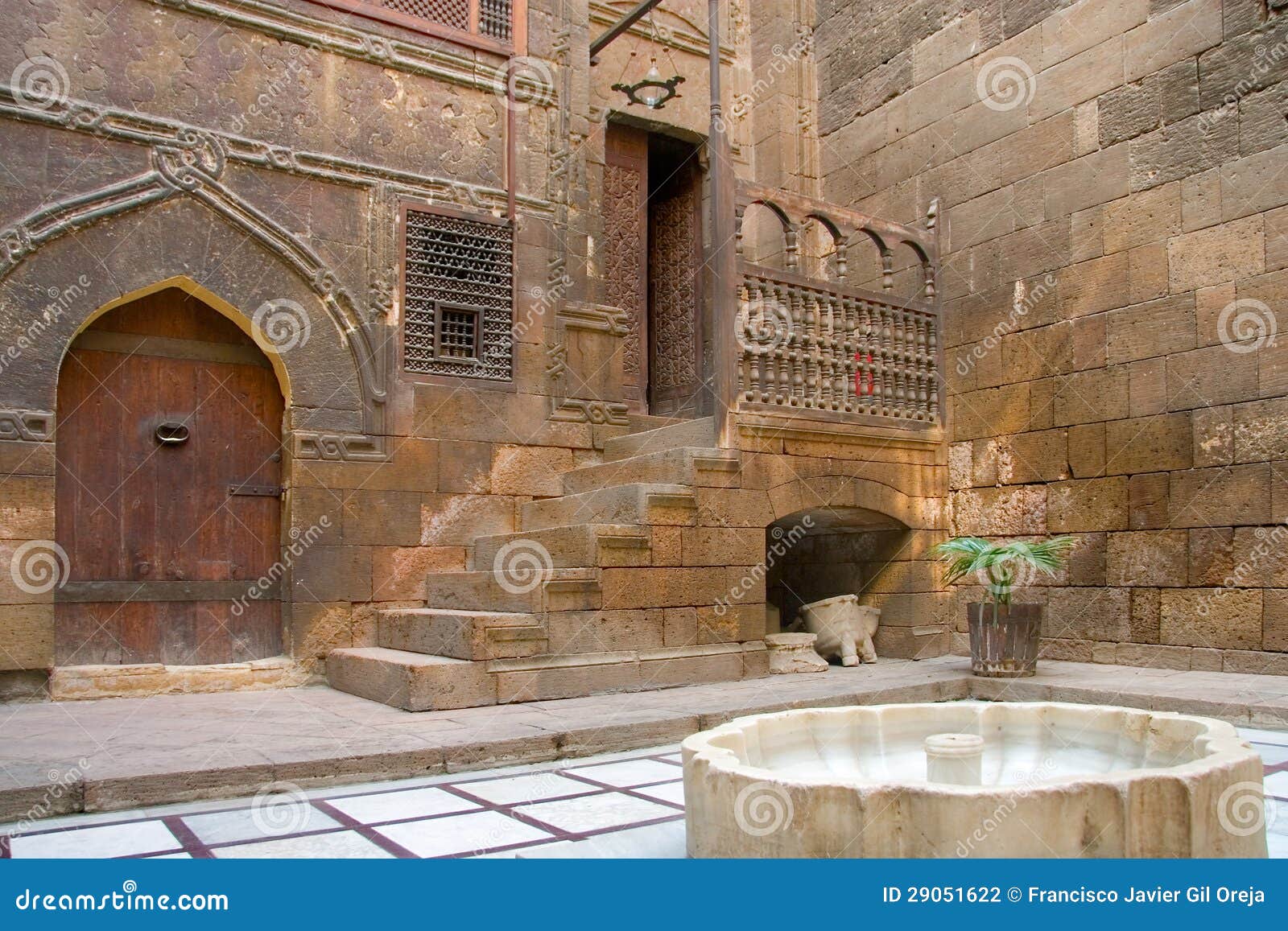 Gary Anderson house, Cairo stock photo. Image of fountain 29051622