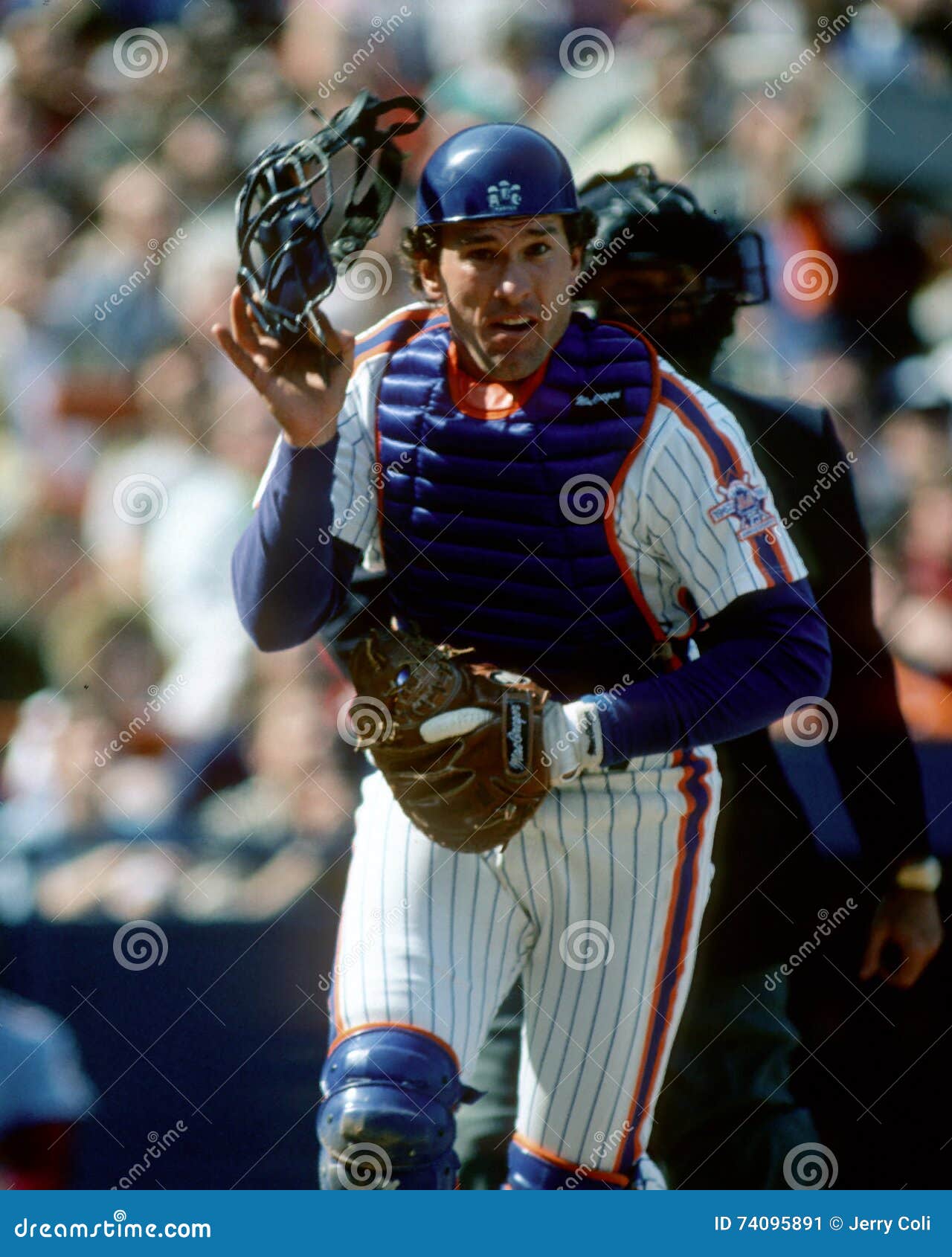 Gary Carter New York Mets fotografia editoriale. Immagine di colpo