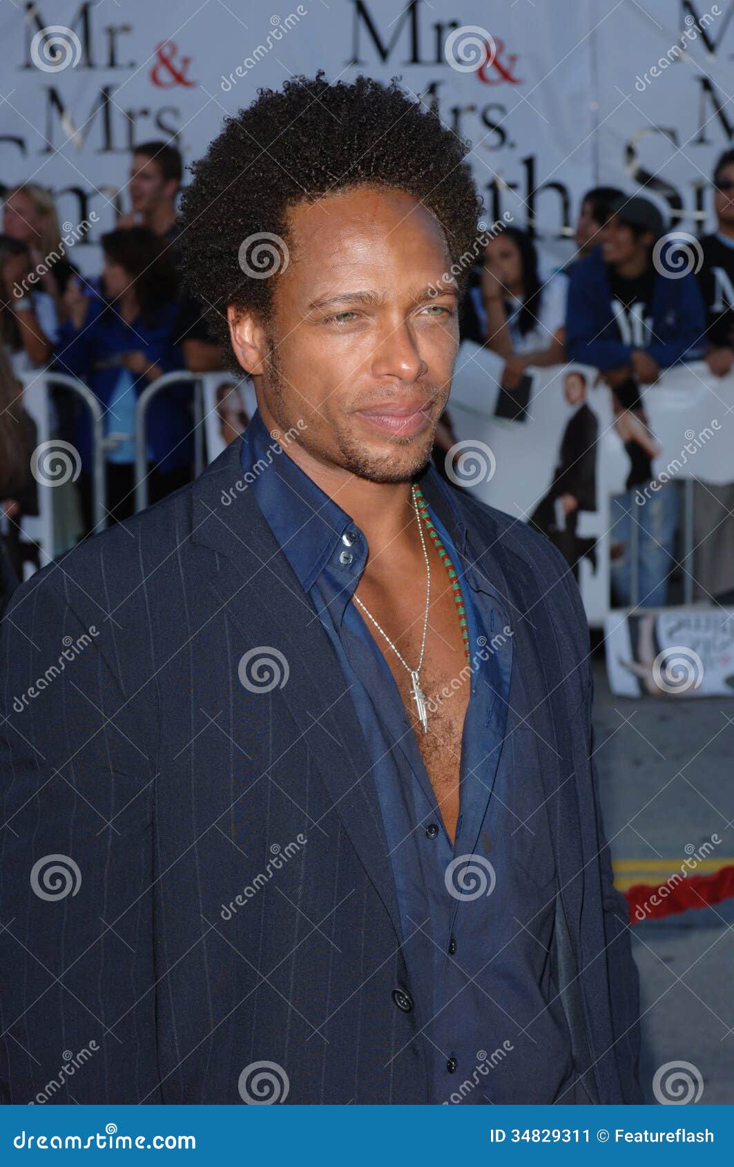 Actor GARY DOURDAN at the world premiere of Mr &amp; Mrs Smith. June 7, 2005 Los Angeles, CA. 2005 Paul Smith / Featureflash