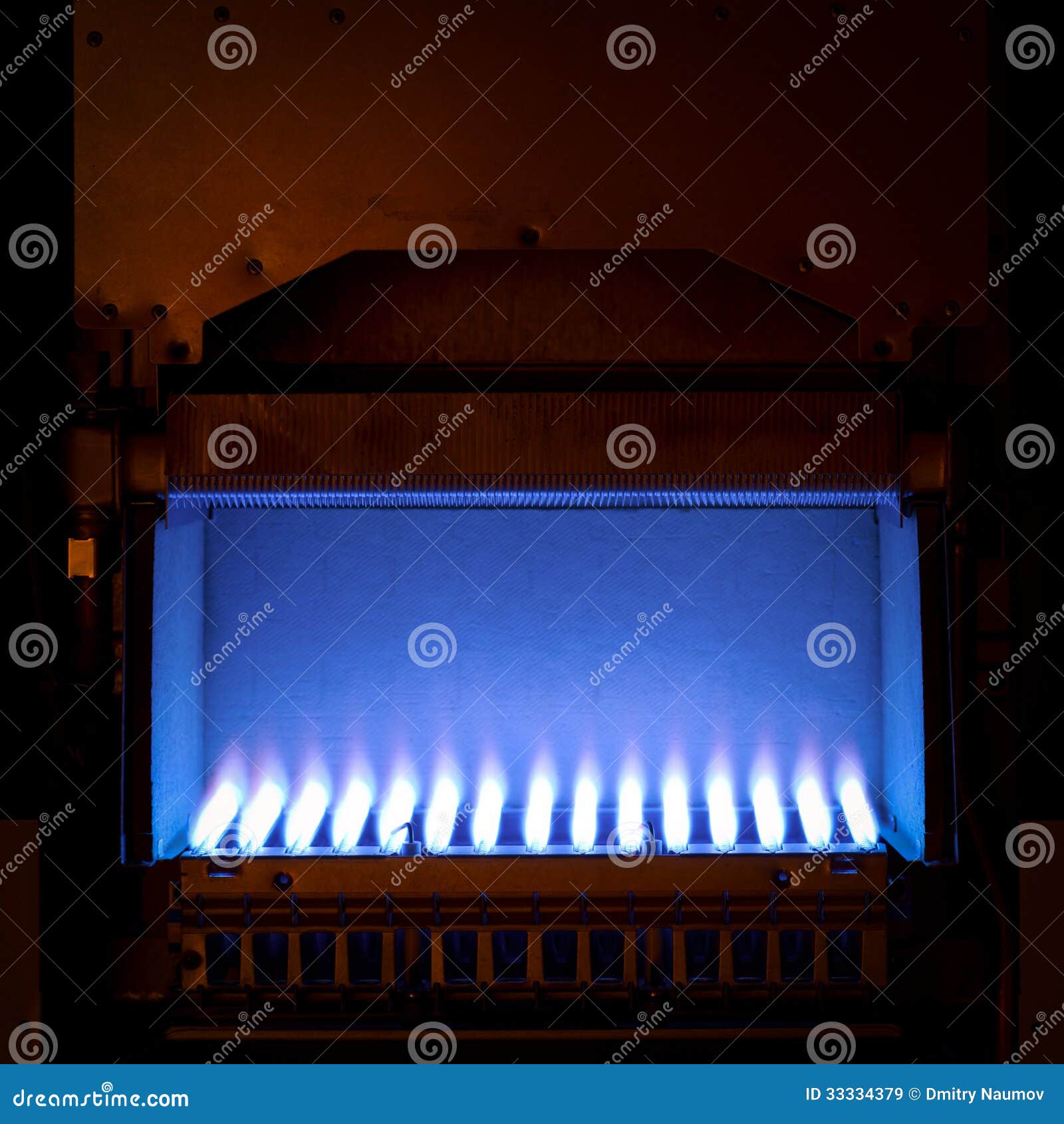 Gas boiler stock image. Image of inside, equipment, energy 33334379