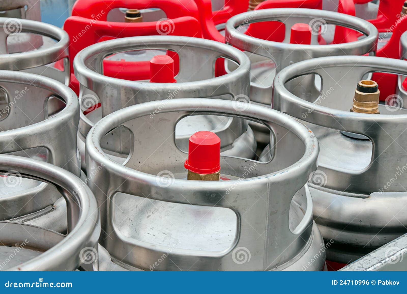 Gas Bottles stock photo. Image of dangerous, caution 24710996