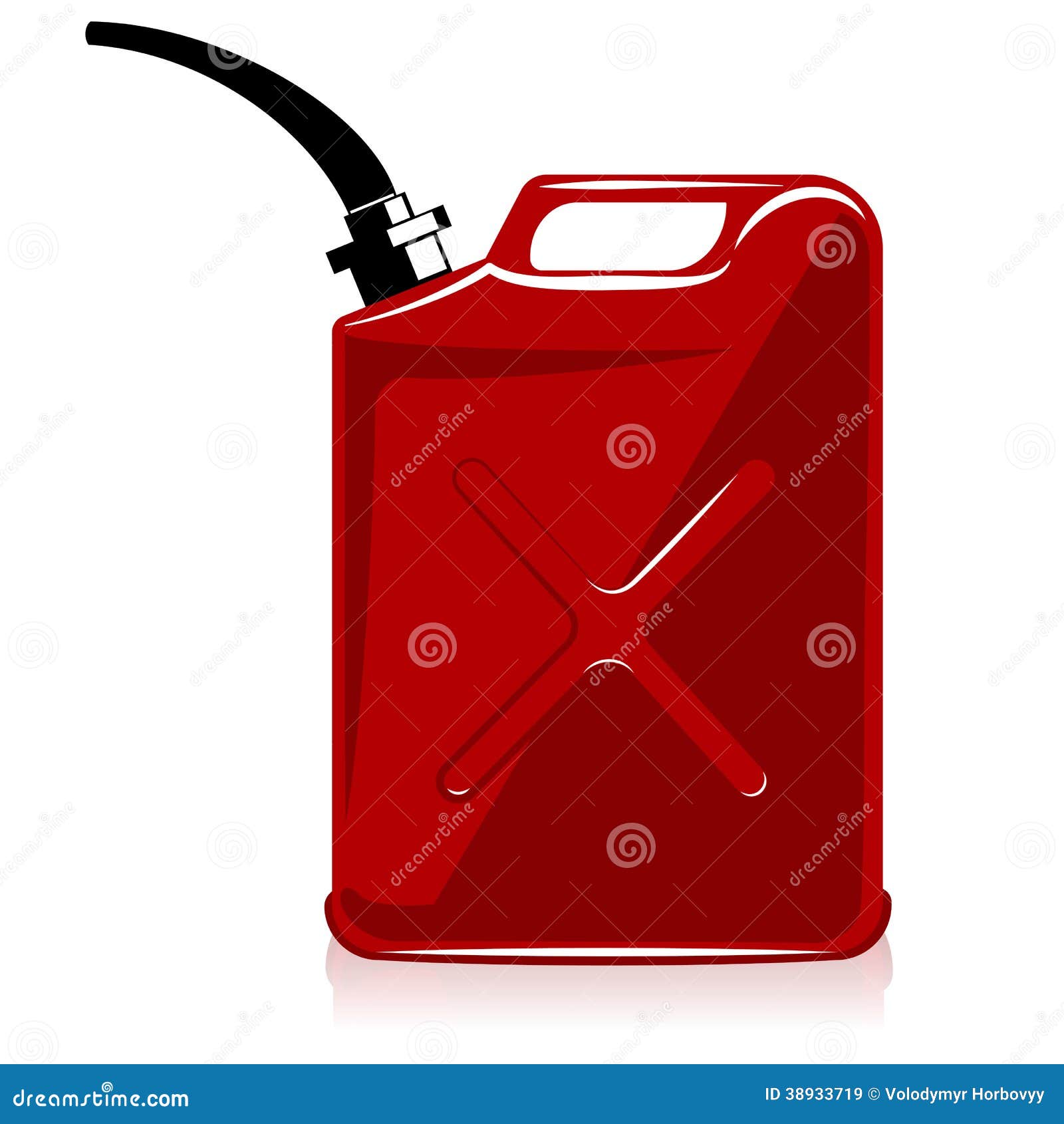 Gas can stock illustration. Illustration of blue, icon 38933719