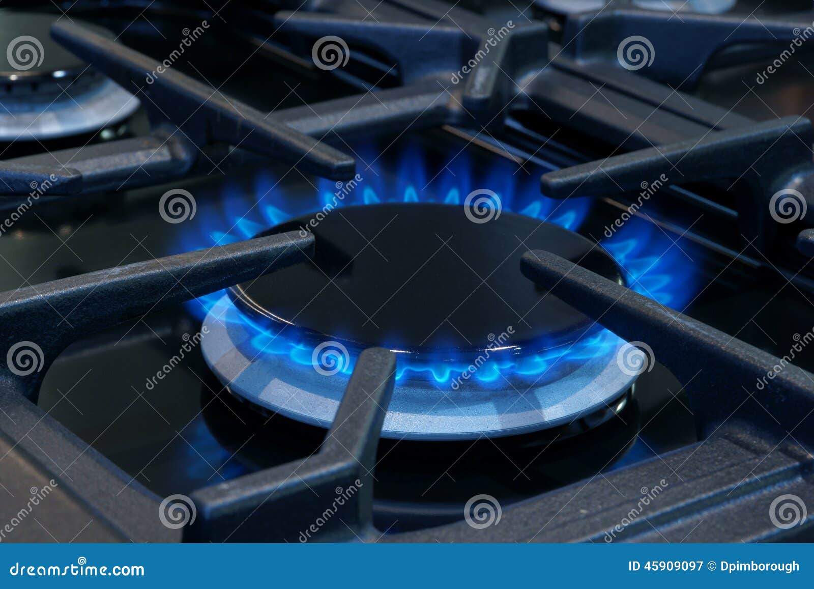 Gas cooker or stove stock image. Image of butane, natural 45909097