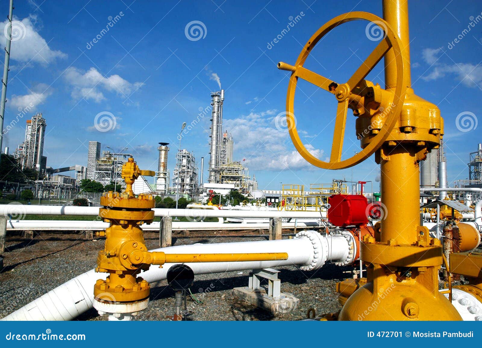 Gas distribution stock image. Image of refinery, petroleum 472701
