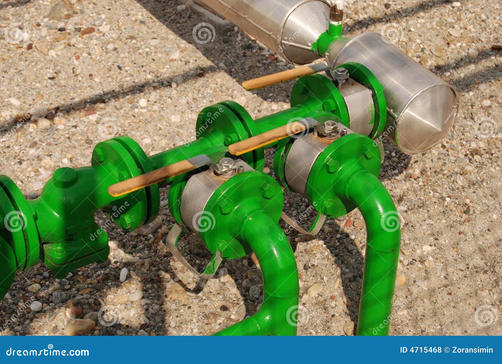 Gas equipment stock photo. Image of industry, metal, alternative 4715468