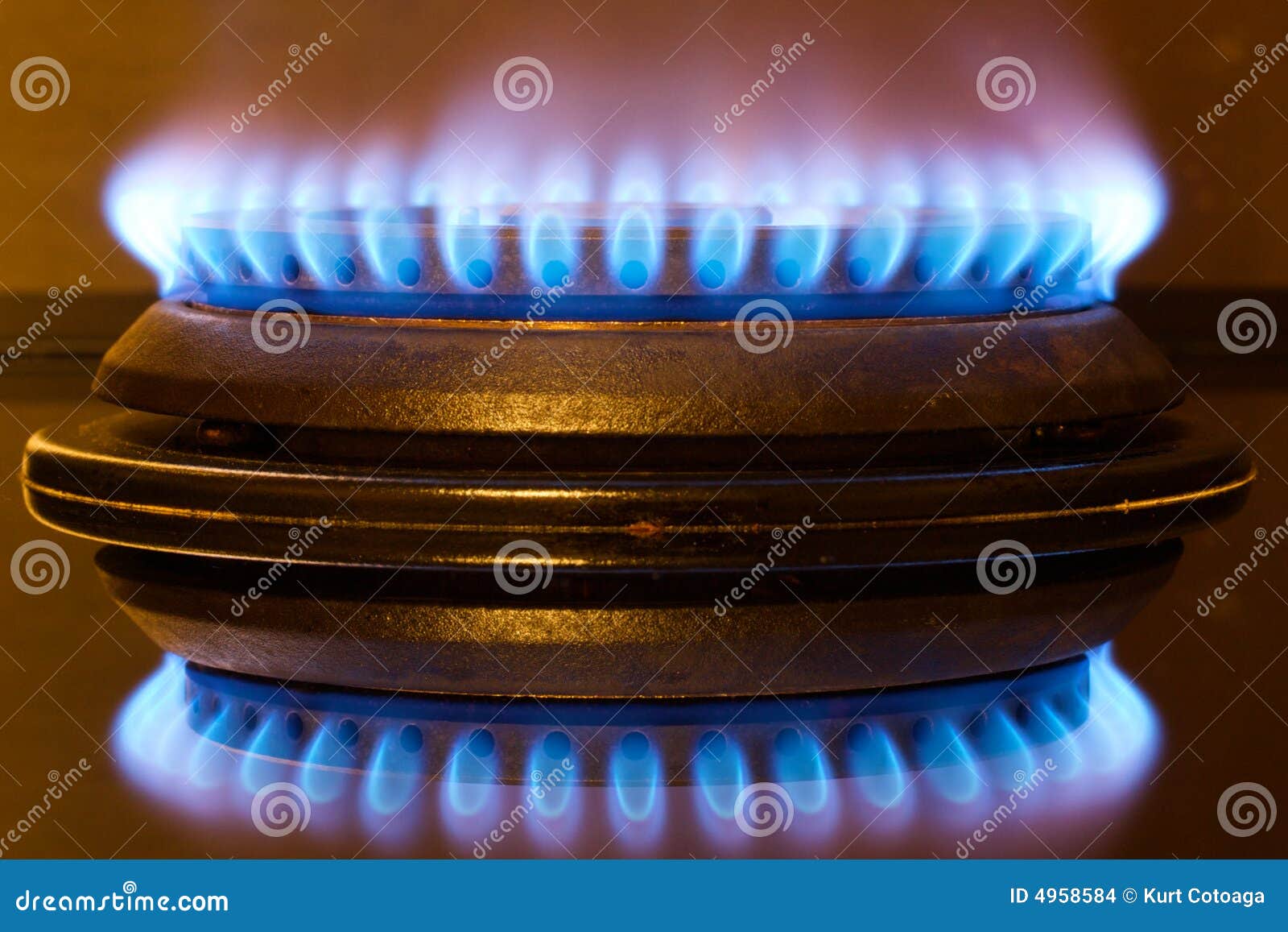 Gas Flame stock photo. Image of boil, cooker, brew, heat 4958584