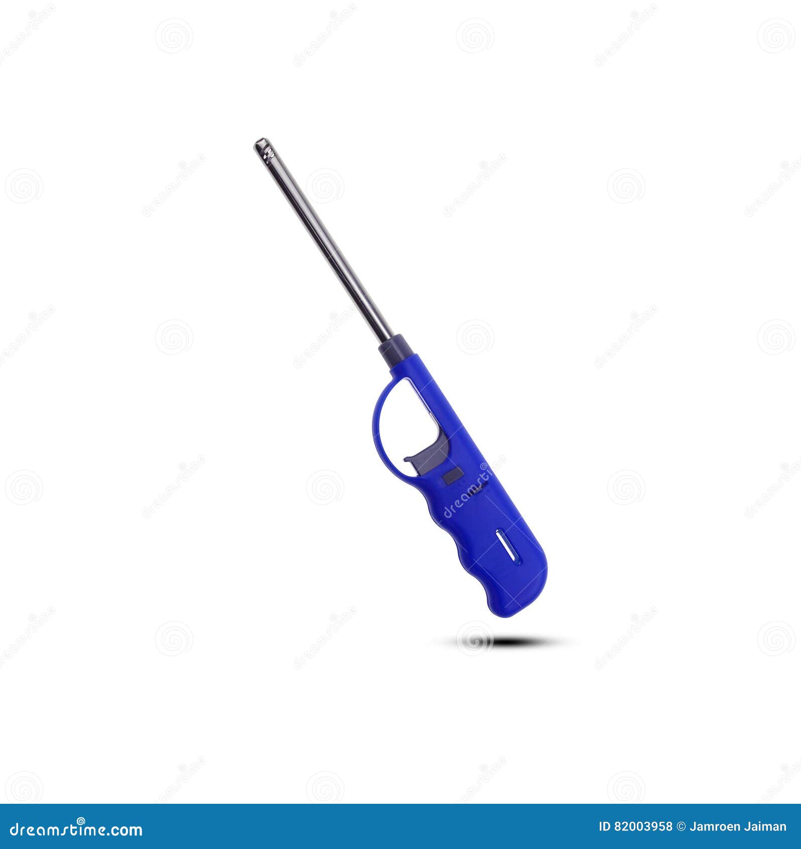 Gas Lighter Gun for Gasstove and Gaskitchen on White Background