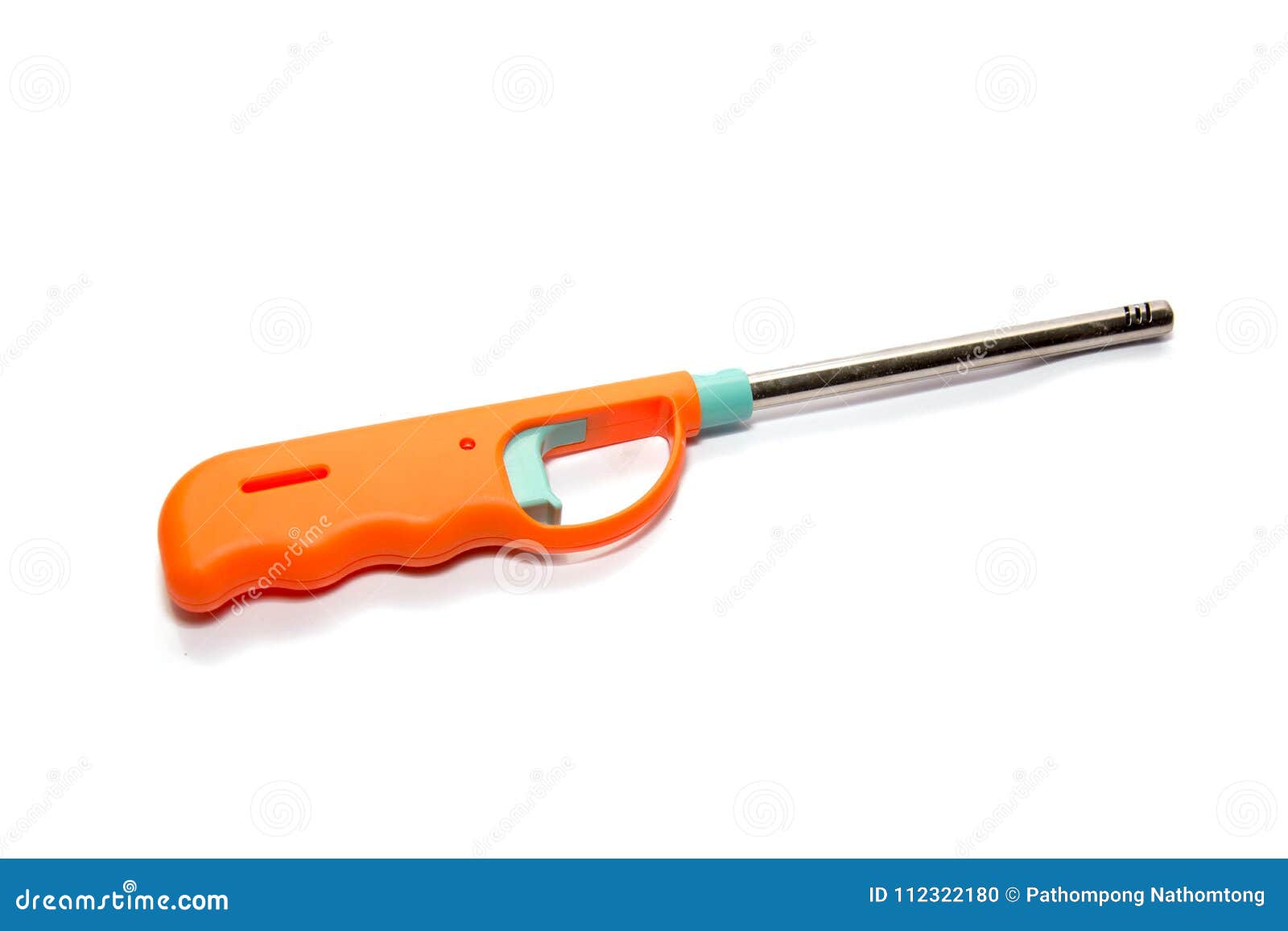 Gas Lighter Gun For Gasstove On White Stock Photo Image of