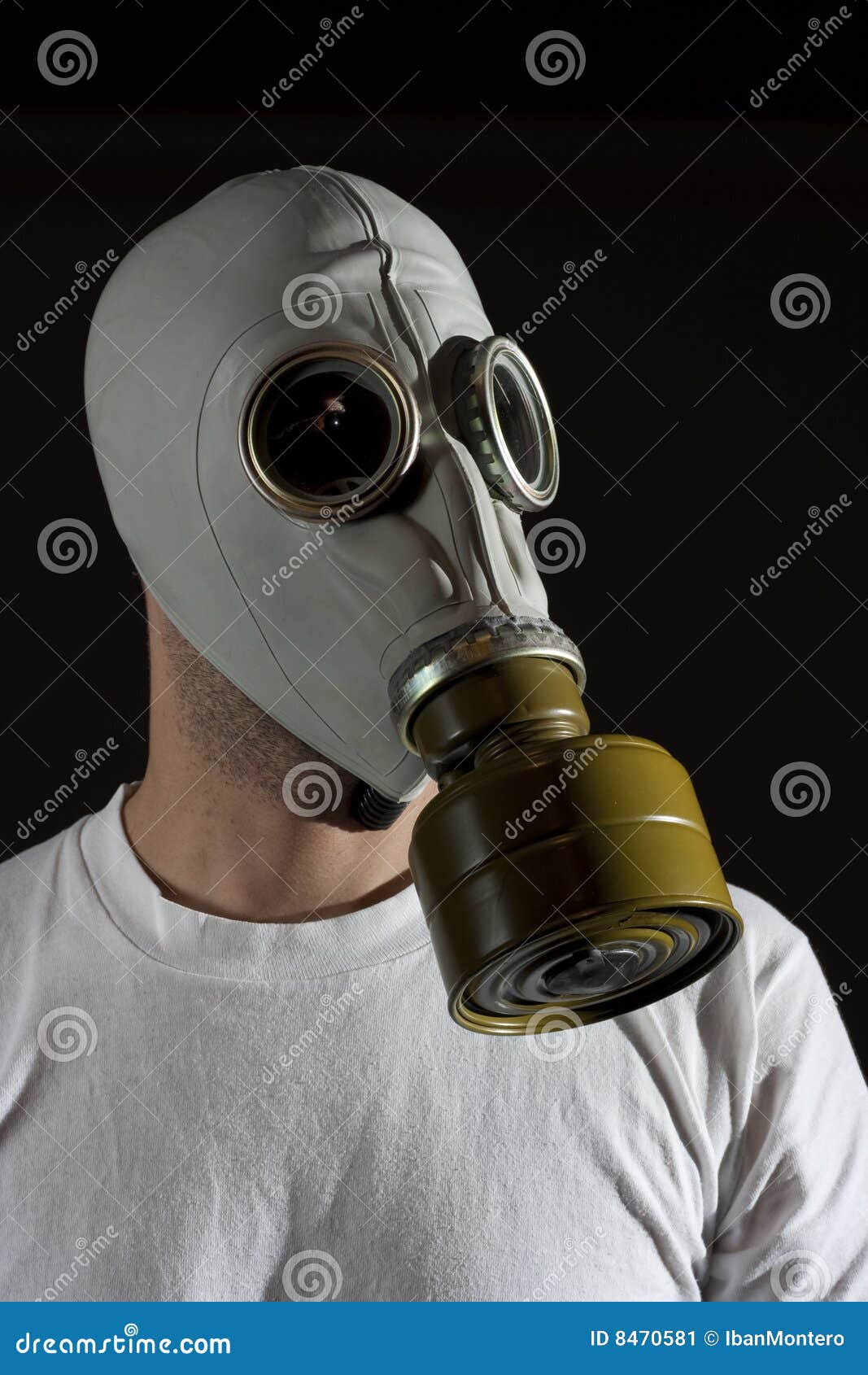 Gas mask danger stock image. Image of dark, risk, anthrax 8470581