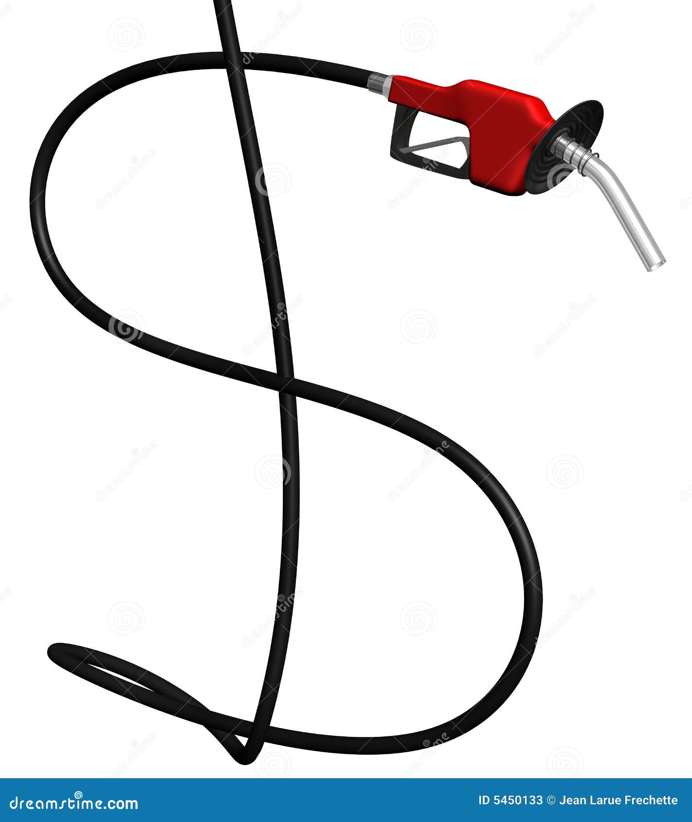 Gas pump dollar stock illustration. Illustration of symbol 5450133