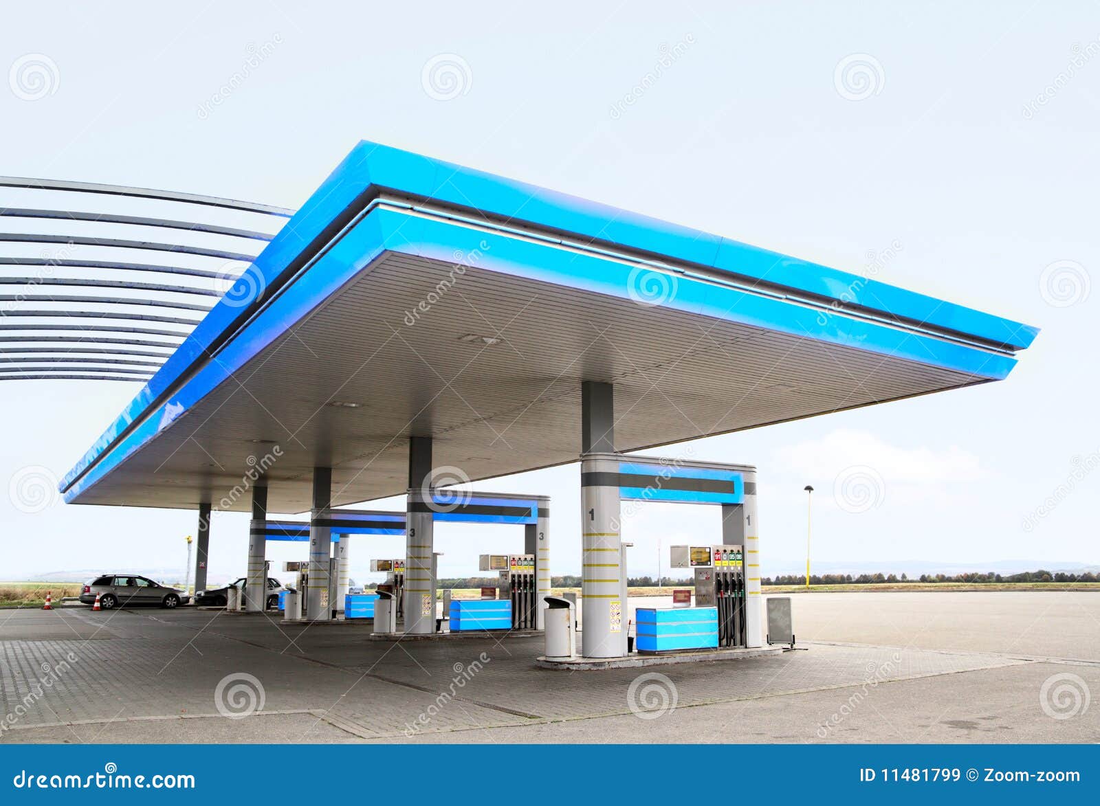 gas station