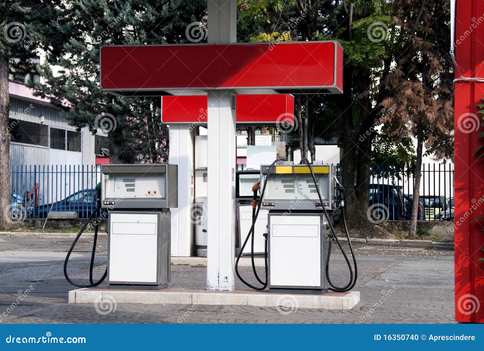 Gas station stock photo. Image of cars, stop, energy 16350740
