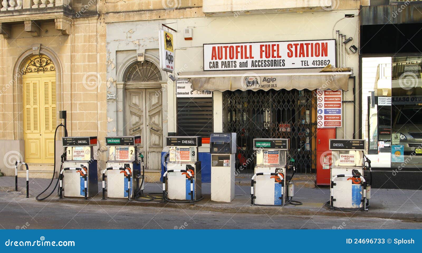 gas station. gas station.
