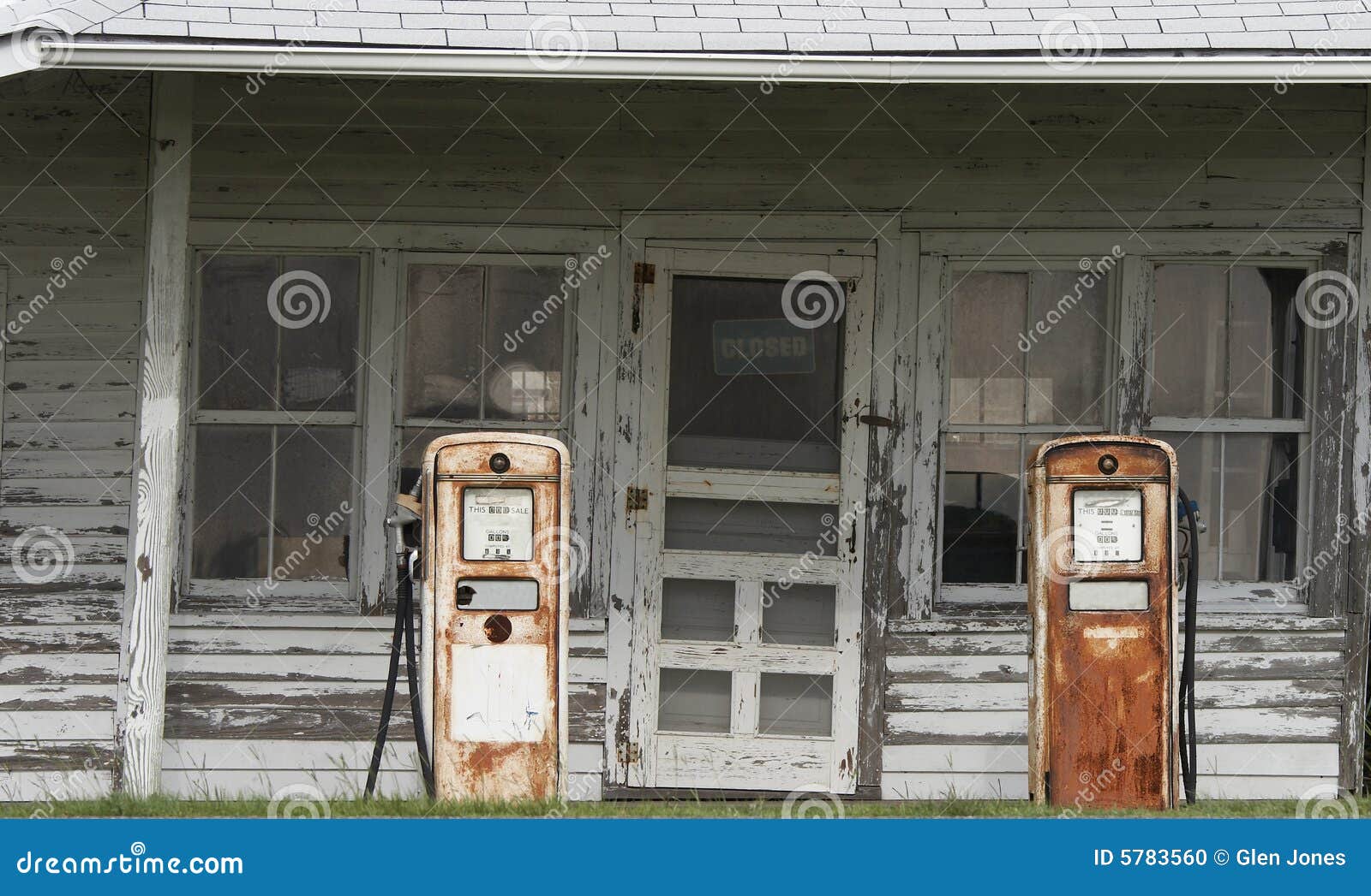 gas station