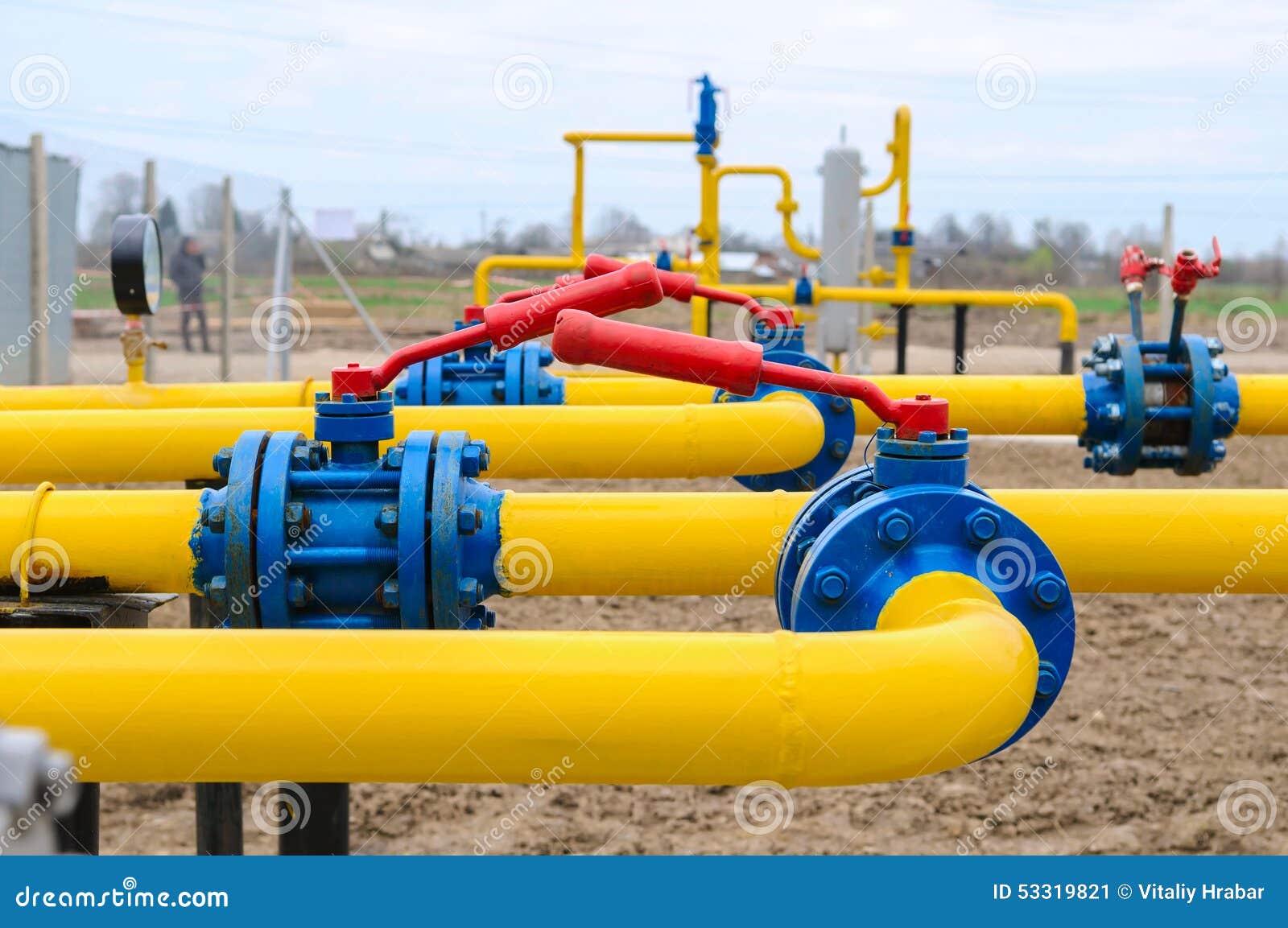 Gas station equipment stock image. Image of manufacturing 53319821