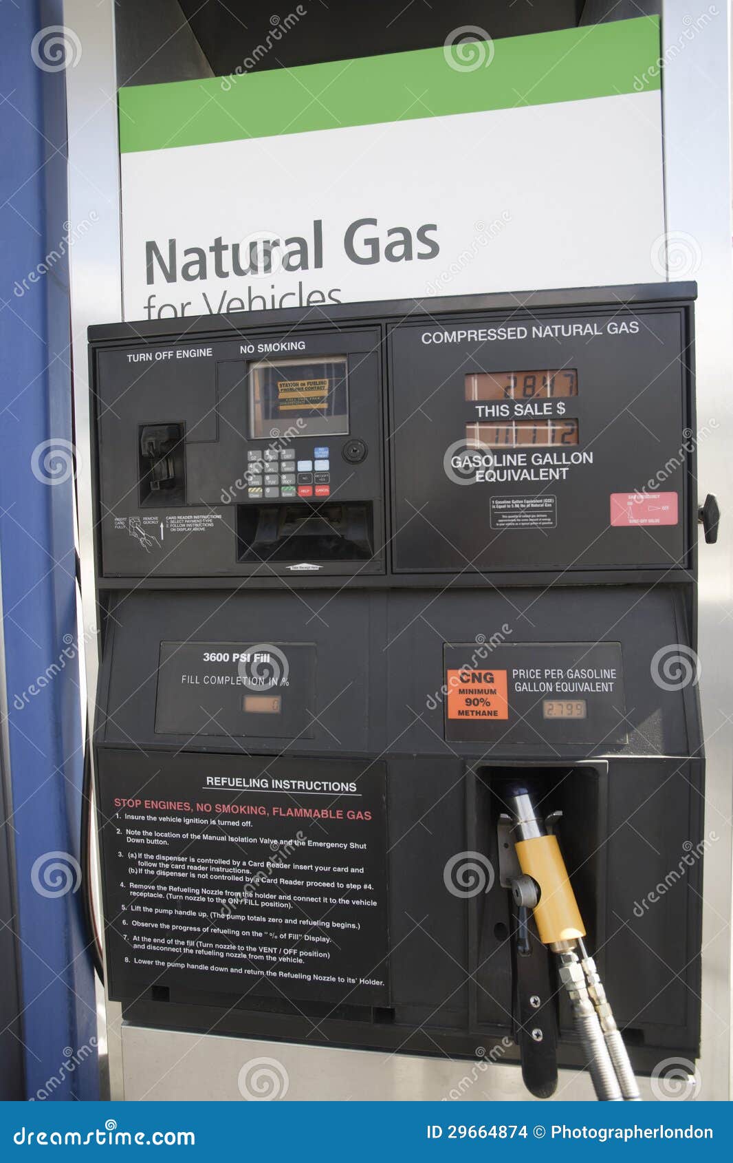 Gas Station Fuel Pump editorial stock image. Image of station 29664874