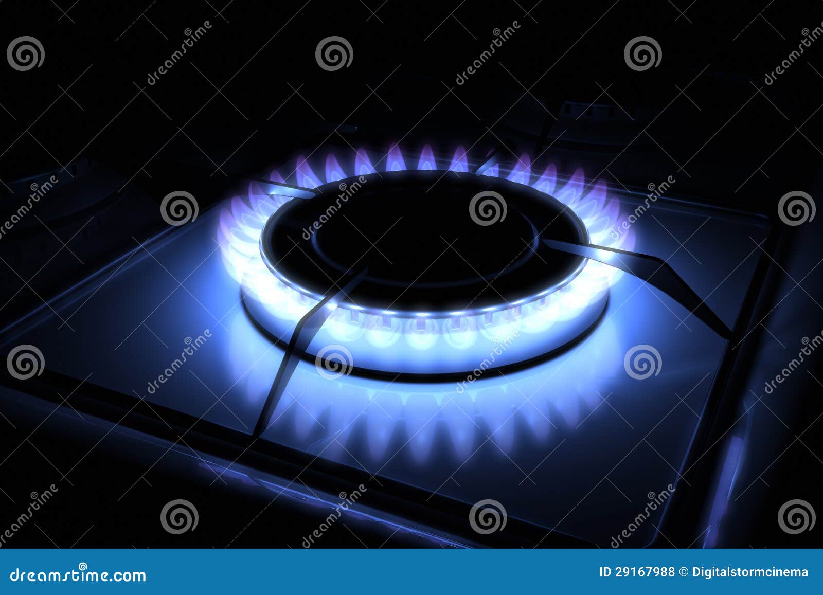 Gas stove burner stock photo. Image of food, flame, fire 29167988
