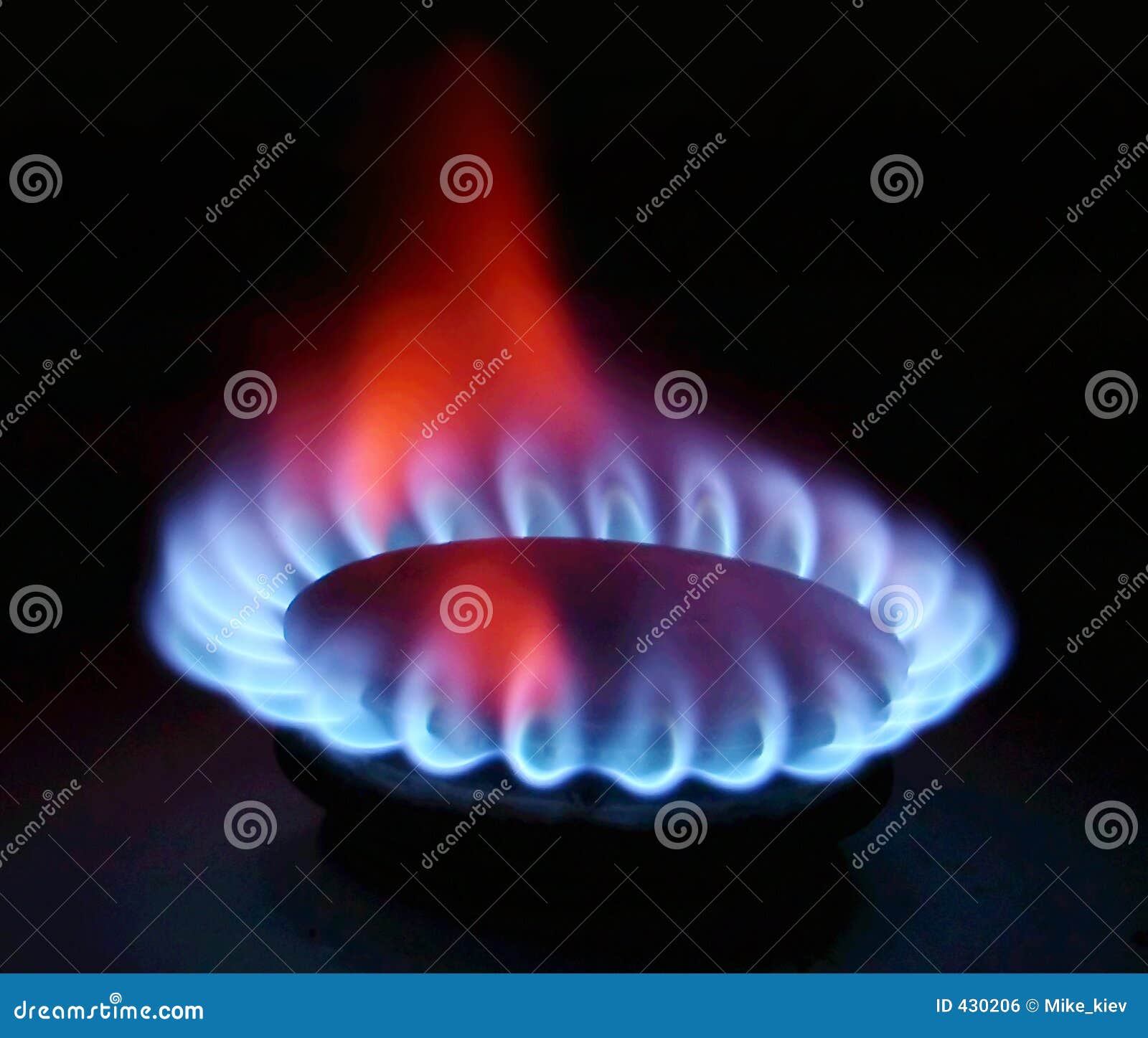 Gas Stove Flame stock photo. Image of marsh, plasma, burner 430206