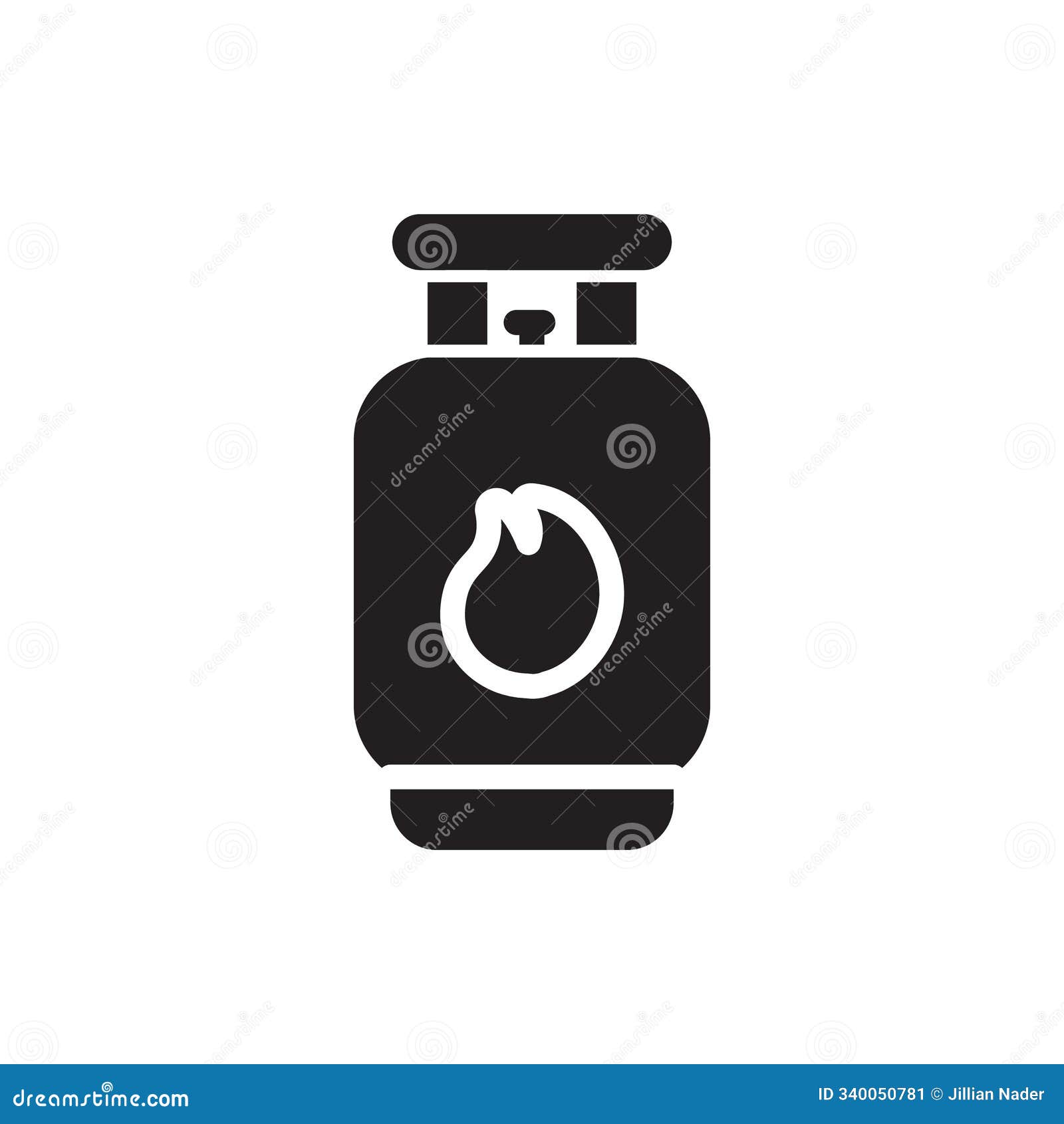 gas tank icon outline  for web ui