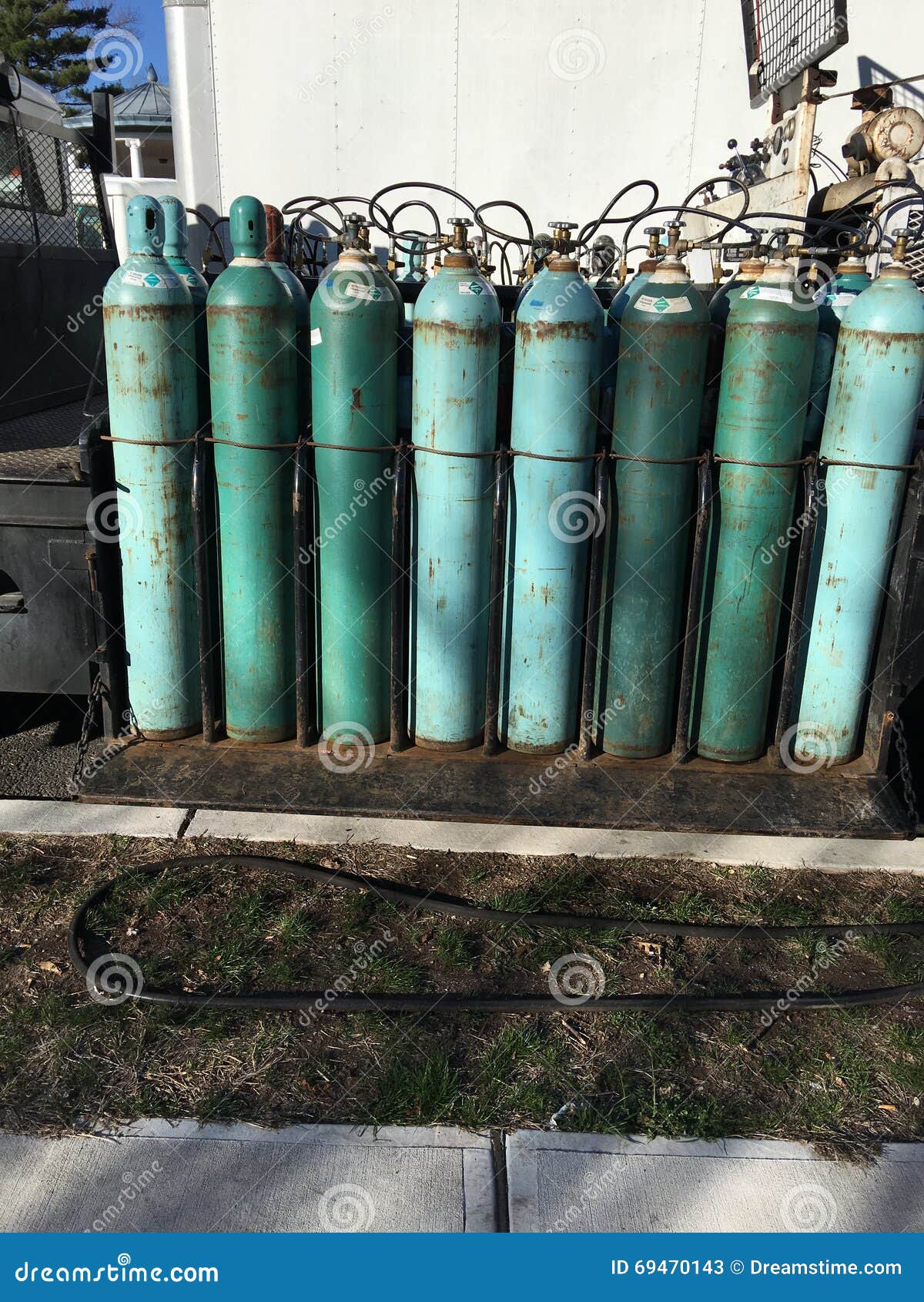 Gas tanks editorial stock photo. Image of tanks, gaspower 69470143