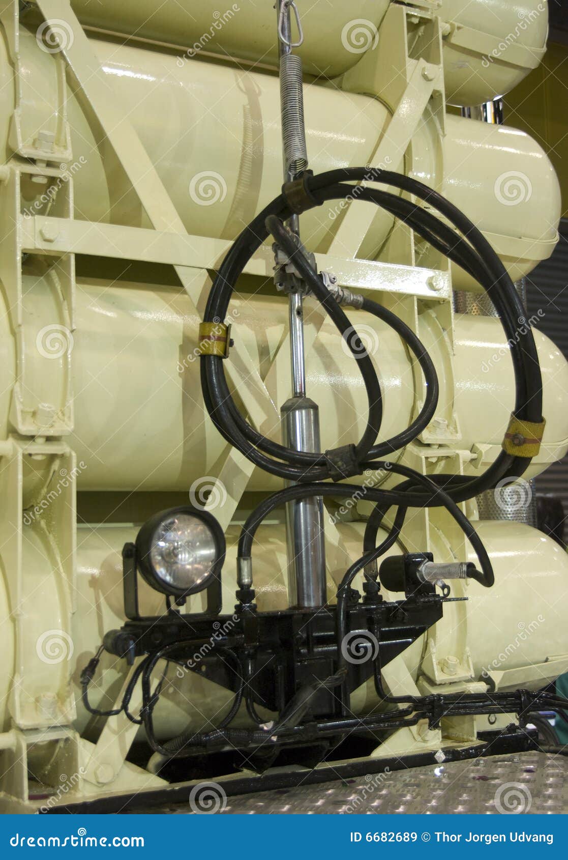 Gas tanks on LPG vehicle stock image. Image of hose, natural 6682689