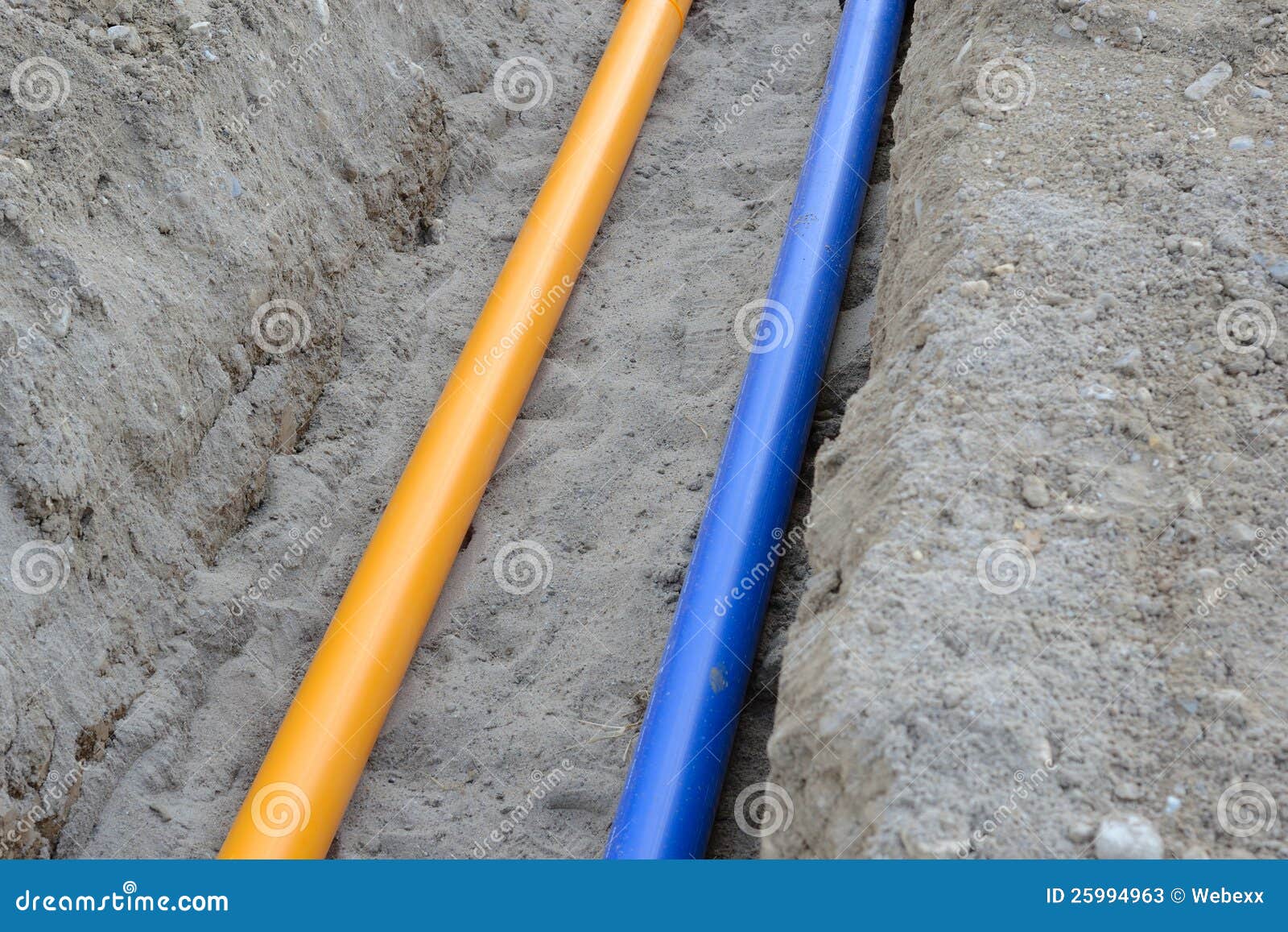 Gas and waterpipes stock image. Image of install, network 25994963