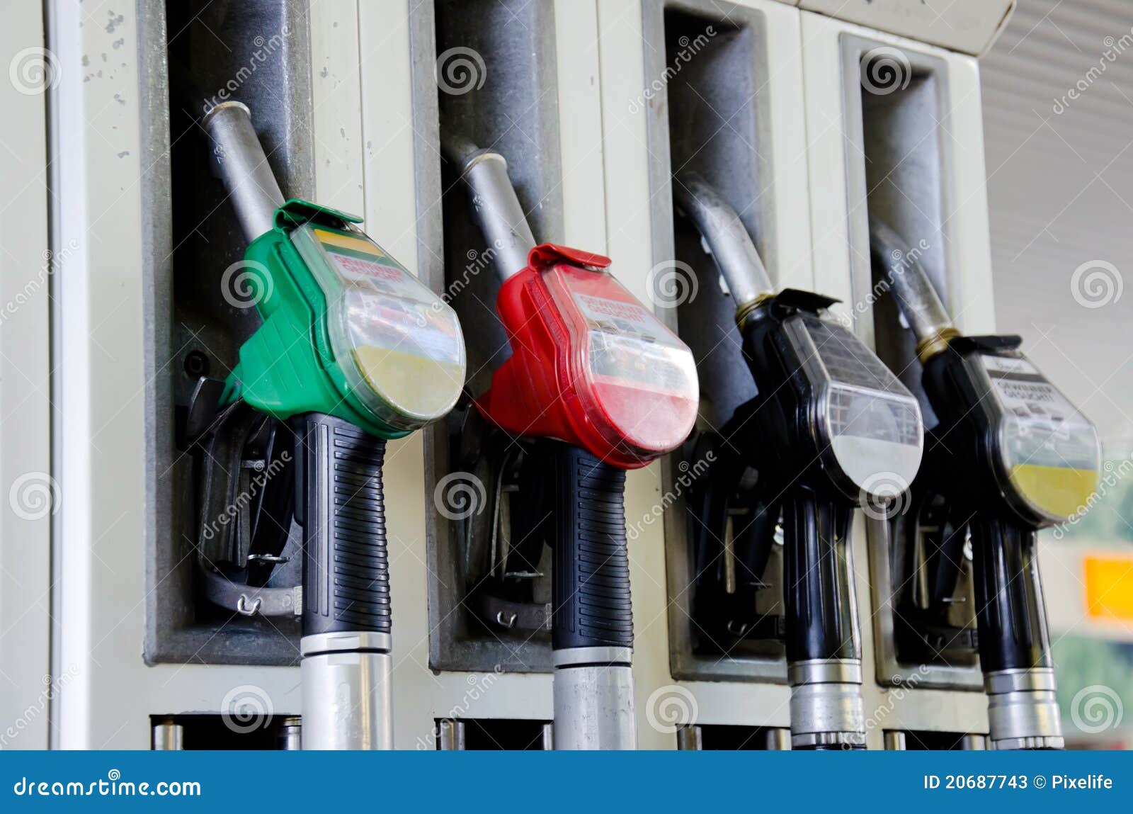 gasoline pumps