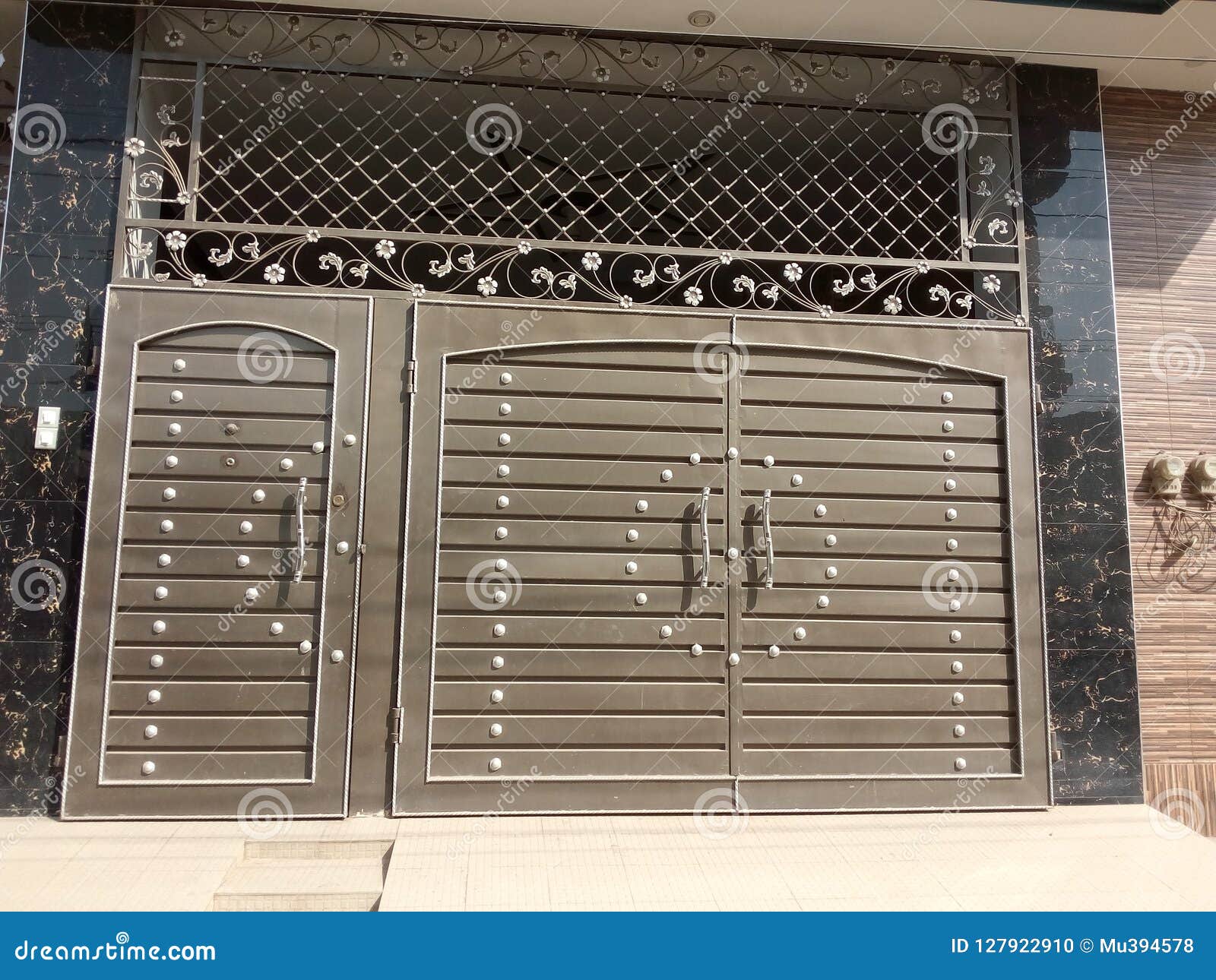 Gate Grill Design Steel Work Stock Photo Image Of Design Work 127922910 https www dreamstime com gate grill design steel work image127922910