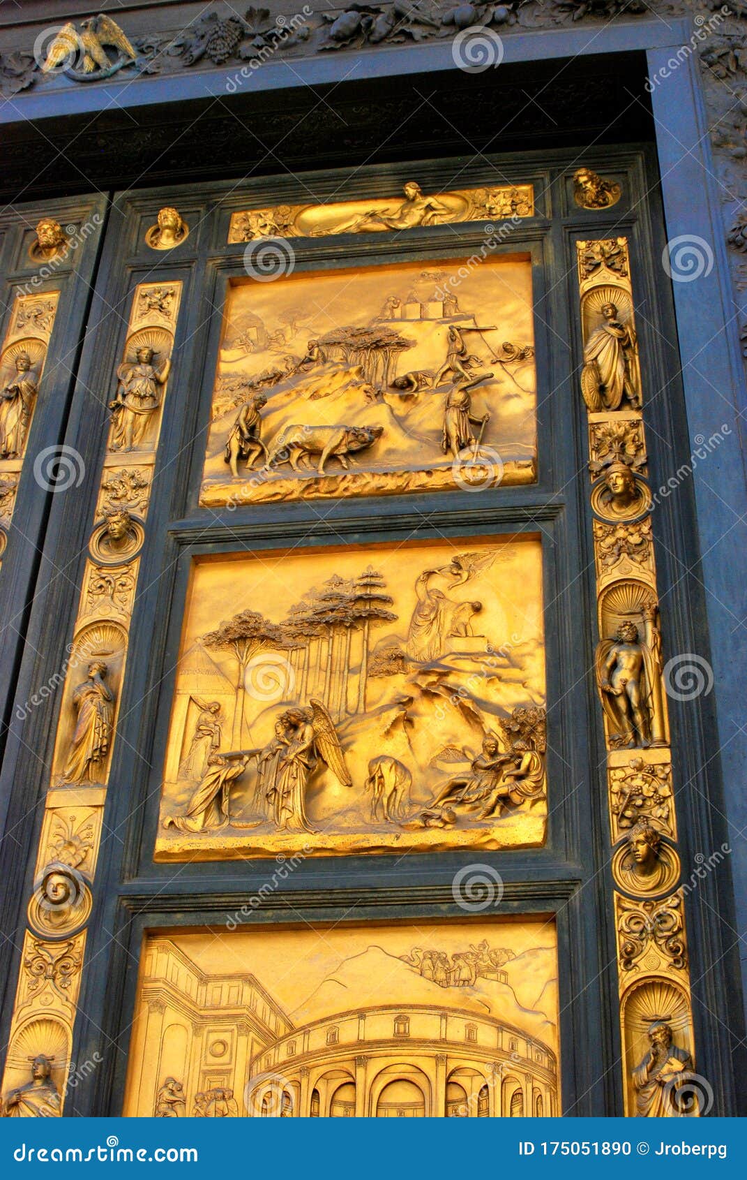 the gate of paradise, baptistery of florence