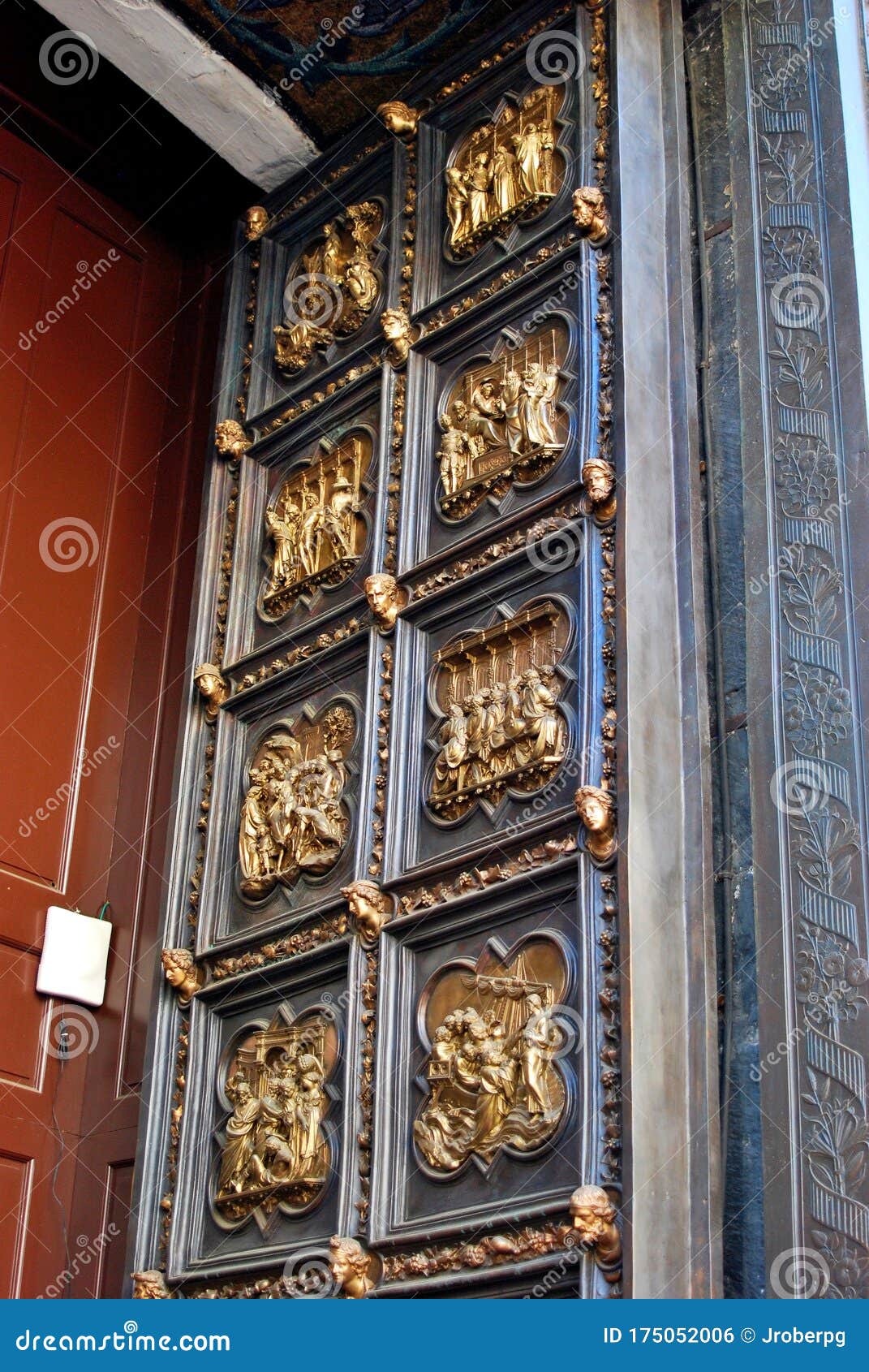 the gate of paradise, baptistery of florence