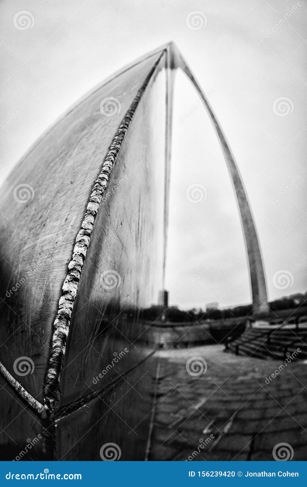 The Gateway Arch, St. Louis, Missouri Stock Photo - Image of louis, black: 156239420