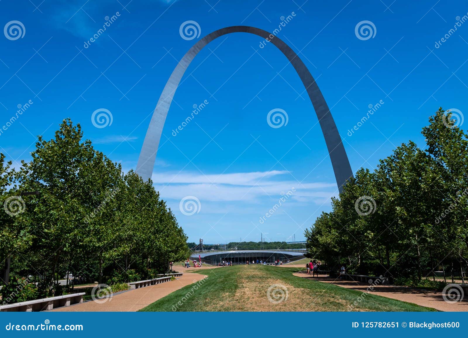 The Gateway Arch National Park In Saint Louis Missouri Editorial Photo - Image of tour, american ...