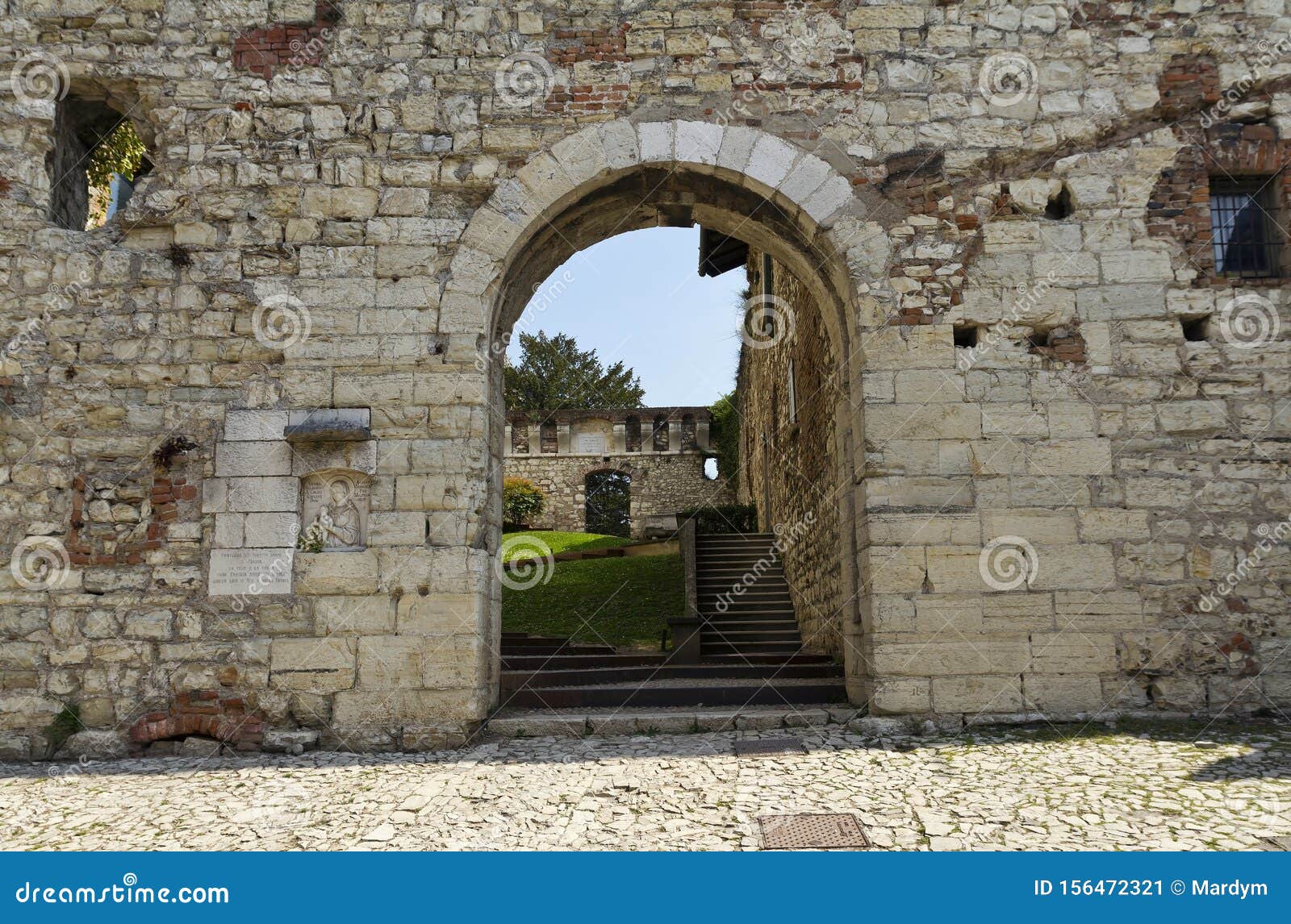 gateway to luigi marzoli weapons museum in brescia castle
