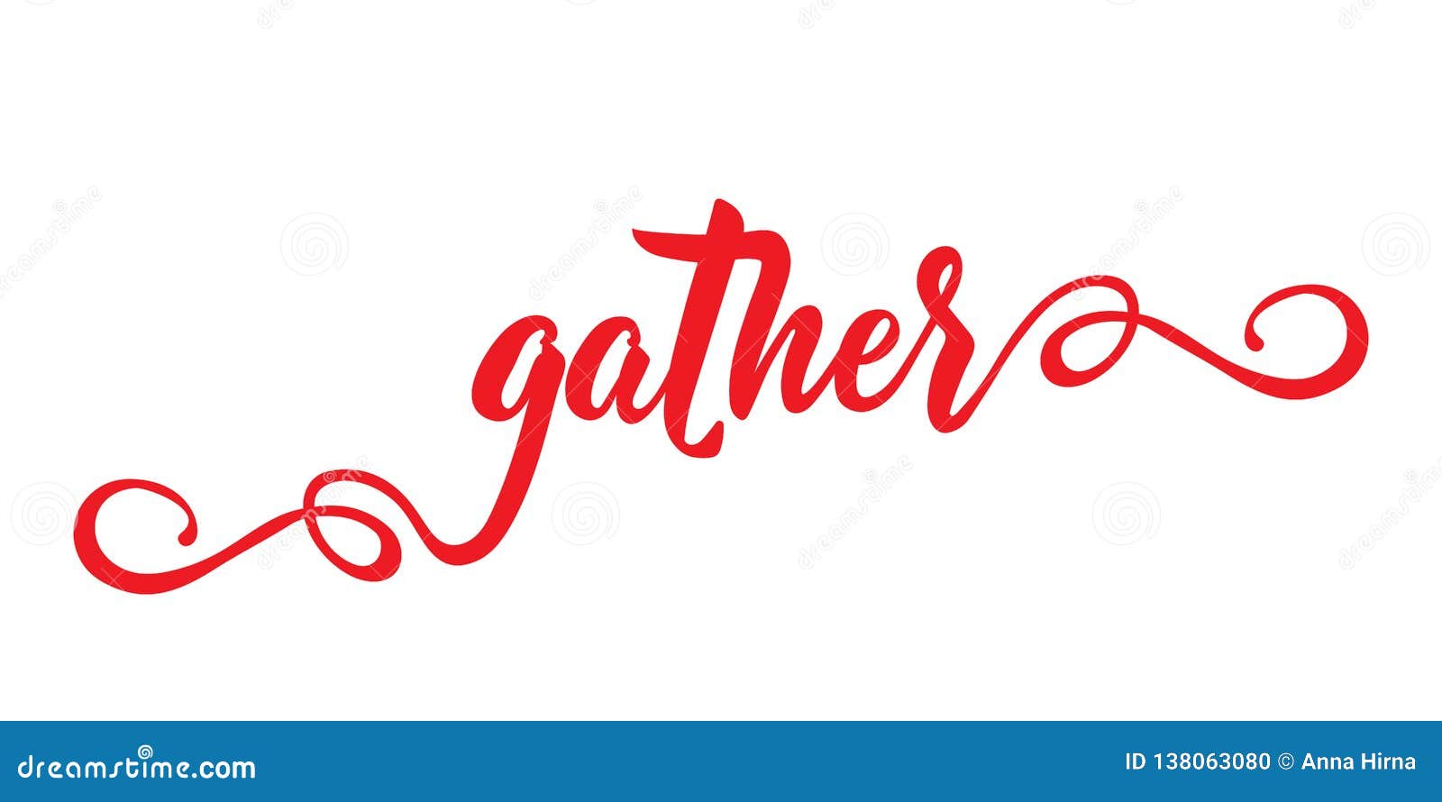 gather. lettering. calligraphy  . modern calligraphy