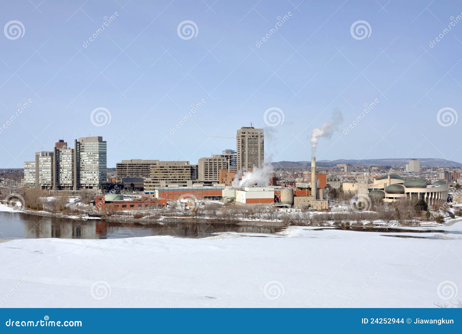 Gatineau Skyline, Quebec, Canada Stock Photo Image of capital, tour