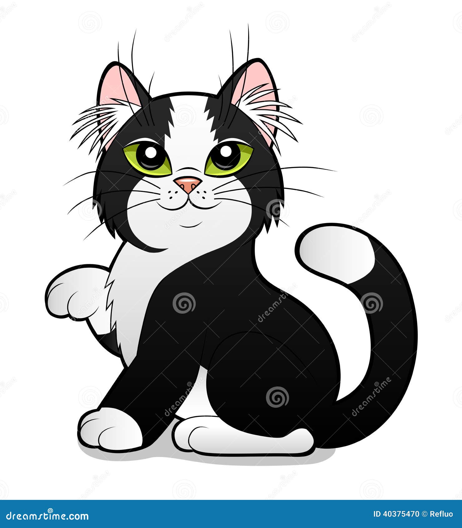 Desenho de gatinho  Gatos, Desenhos de gatos, Desenhos preto e branco