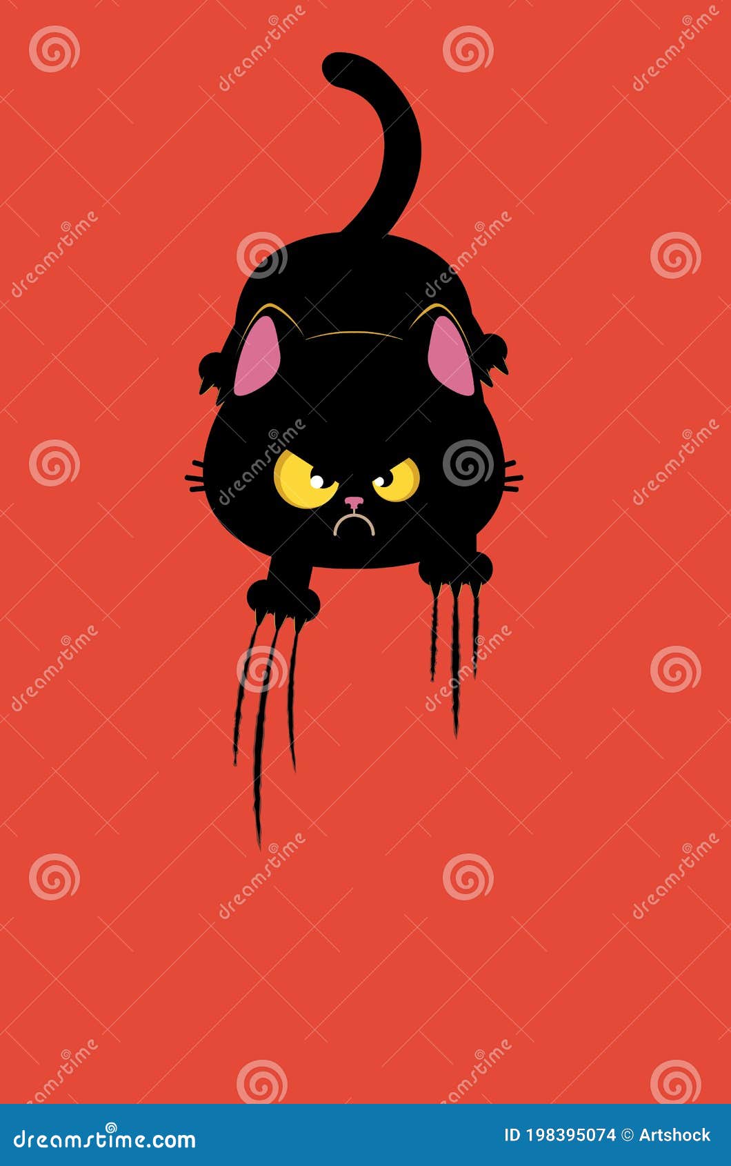 Desenho de Gato Preto pintado e colorido por Rafacorrei o dia 15 de  Fevereiro do 2013