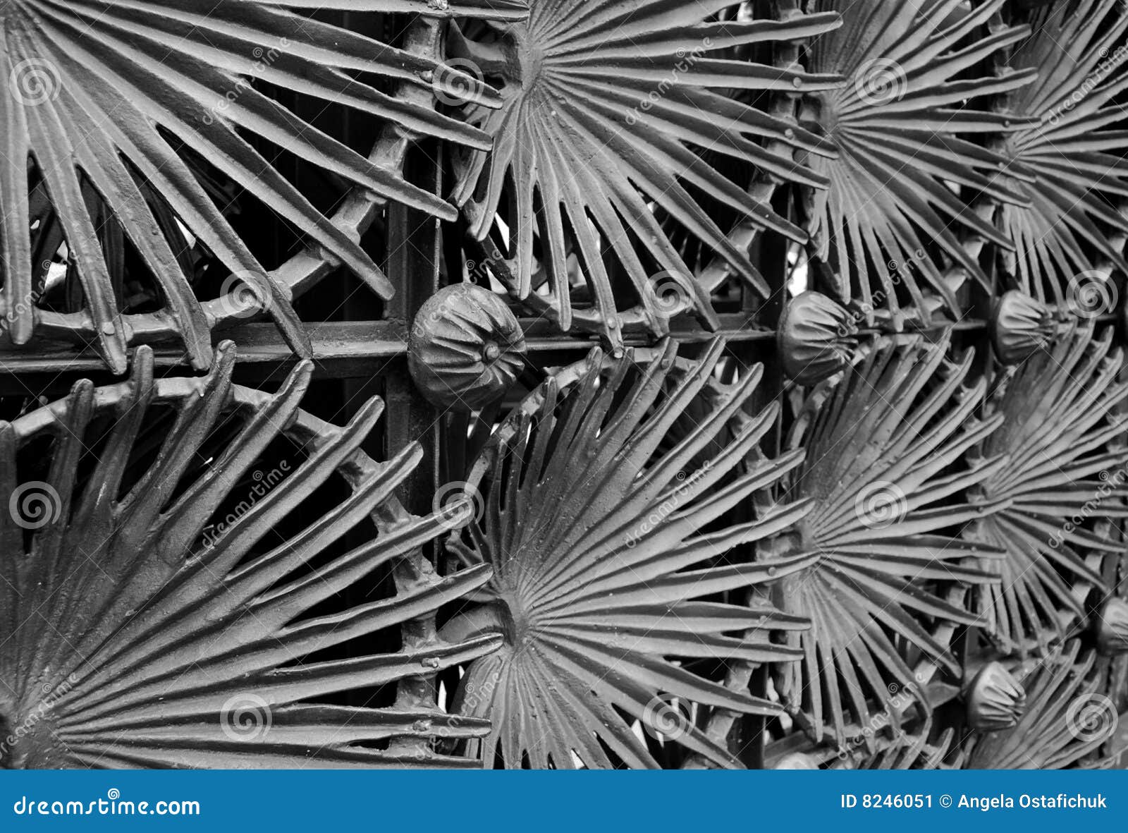 gaudi spikes in barcelona spain