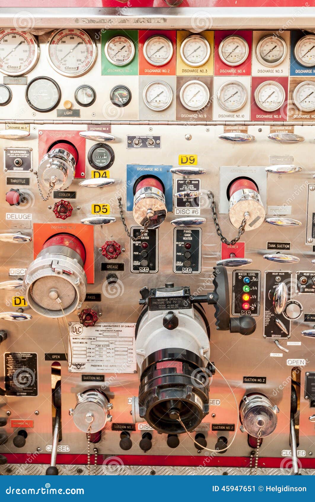 Gauge, control apparatus editorial photo. Image of chrome 45947651