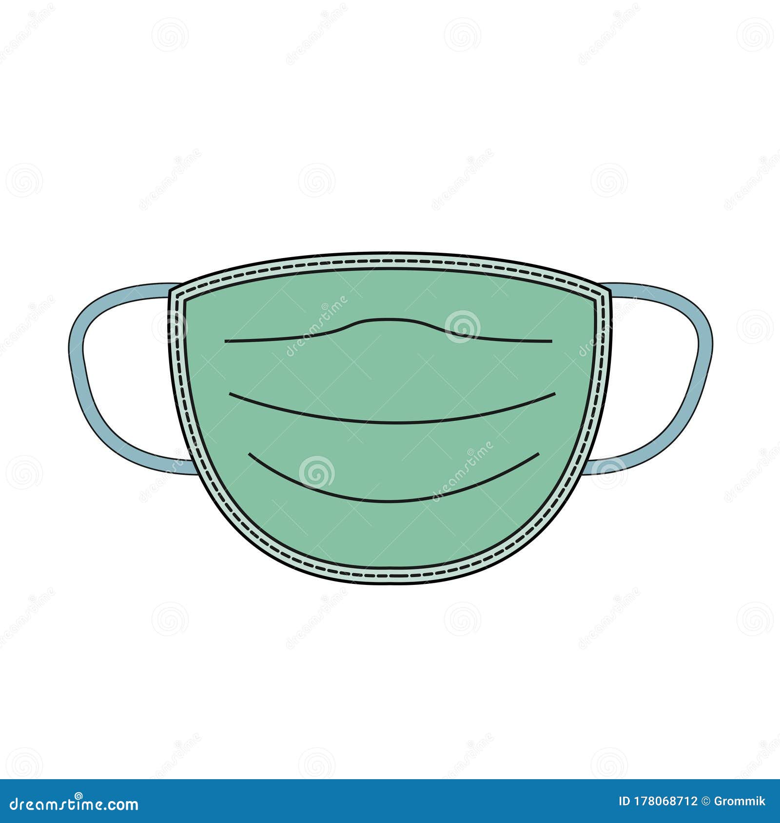 Gauze Bandage, Vector Stock Illustration Stock Vector Illustration of