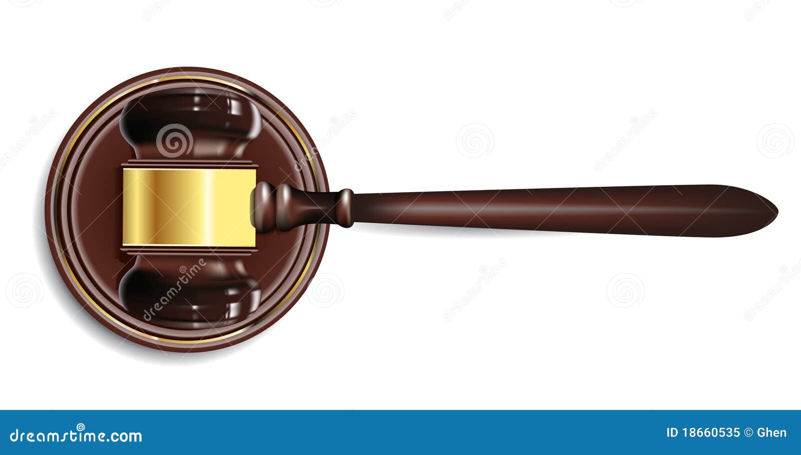 Gavel stock vector. Illustration of design, divorce, authority 18660535