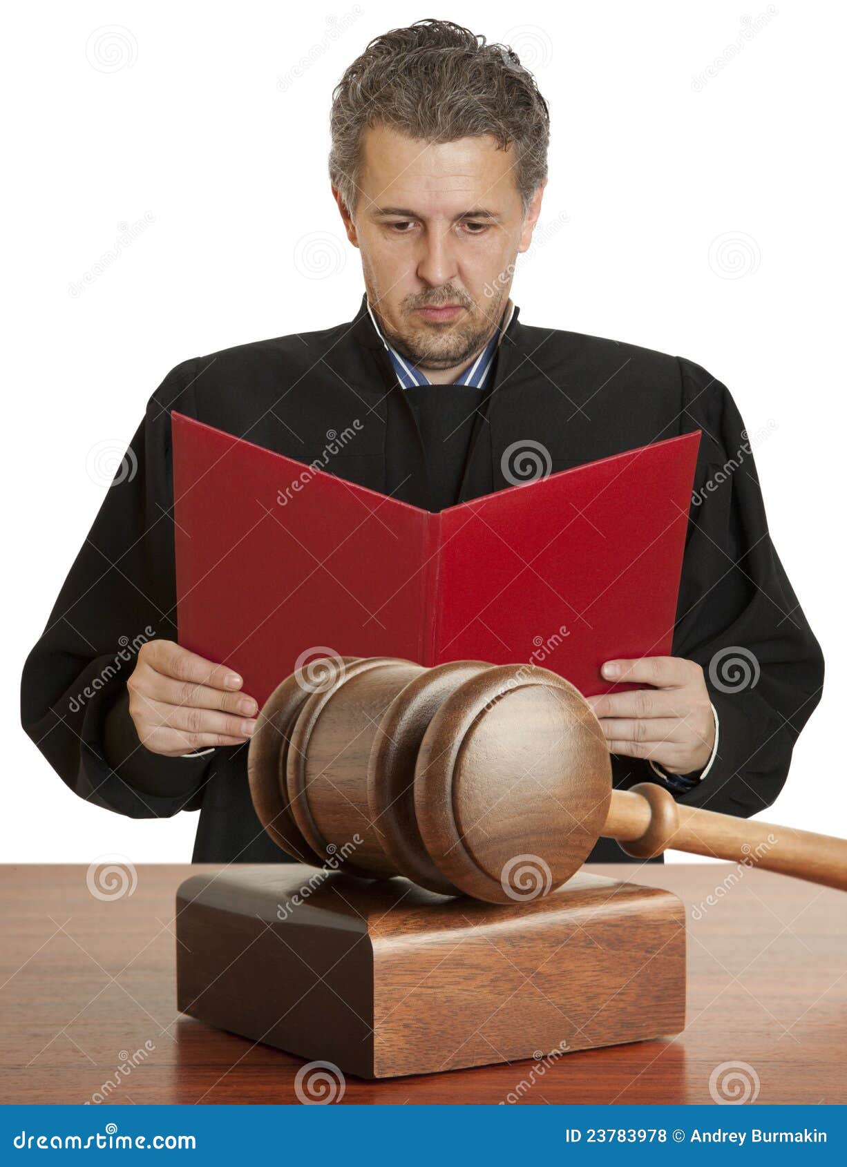 Gavel & male judge stock photo. Image of equality 23783978
