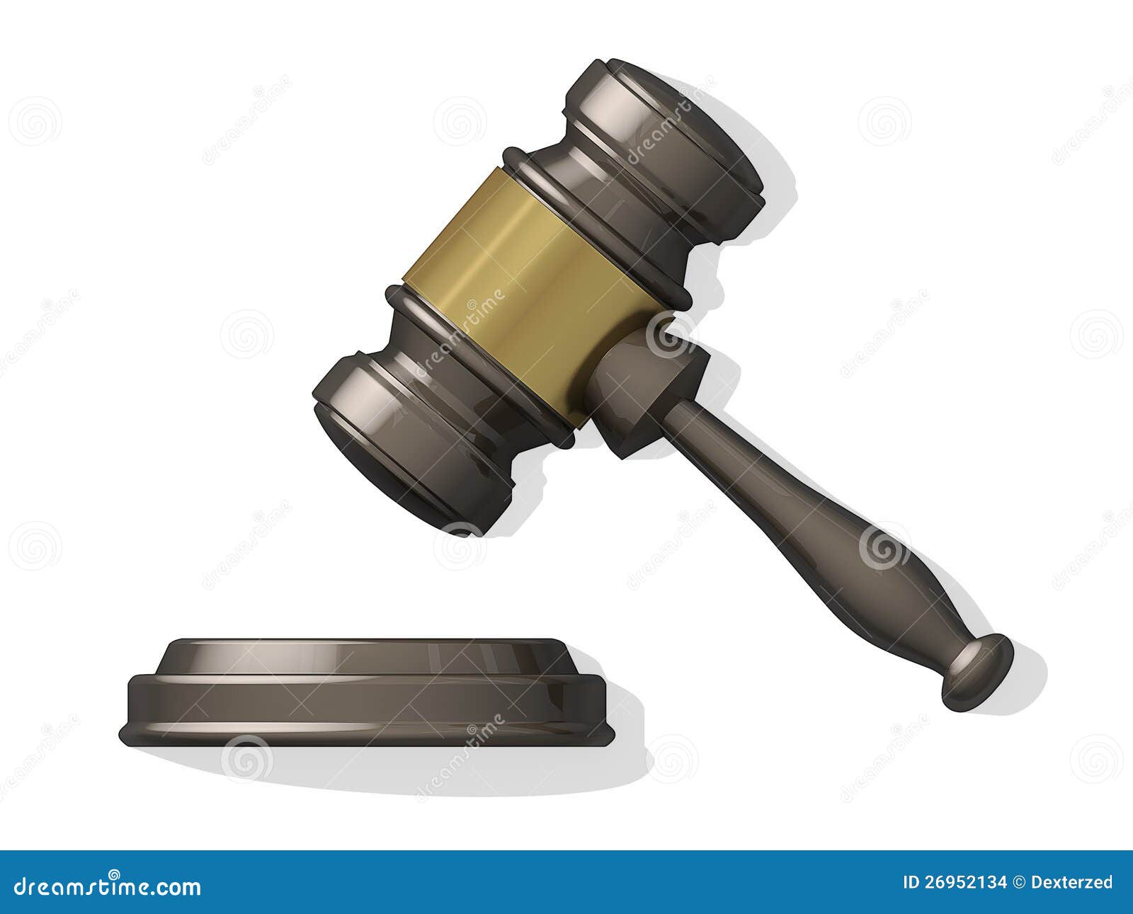 Gavel and Sound Block stock illustration. Illustration of gavel 26952134