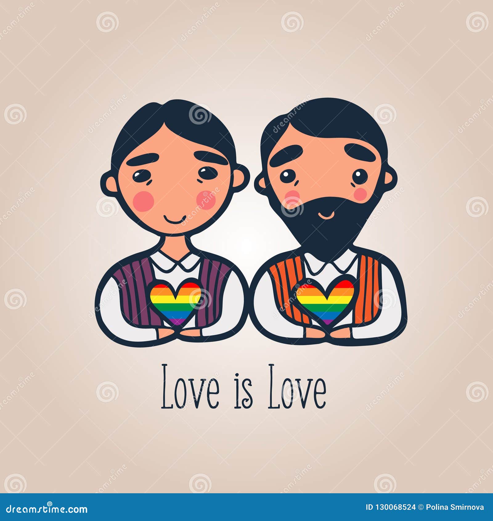 Paper And Party Supplies Paper Postcard Love Is Love For Same Sex Couples